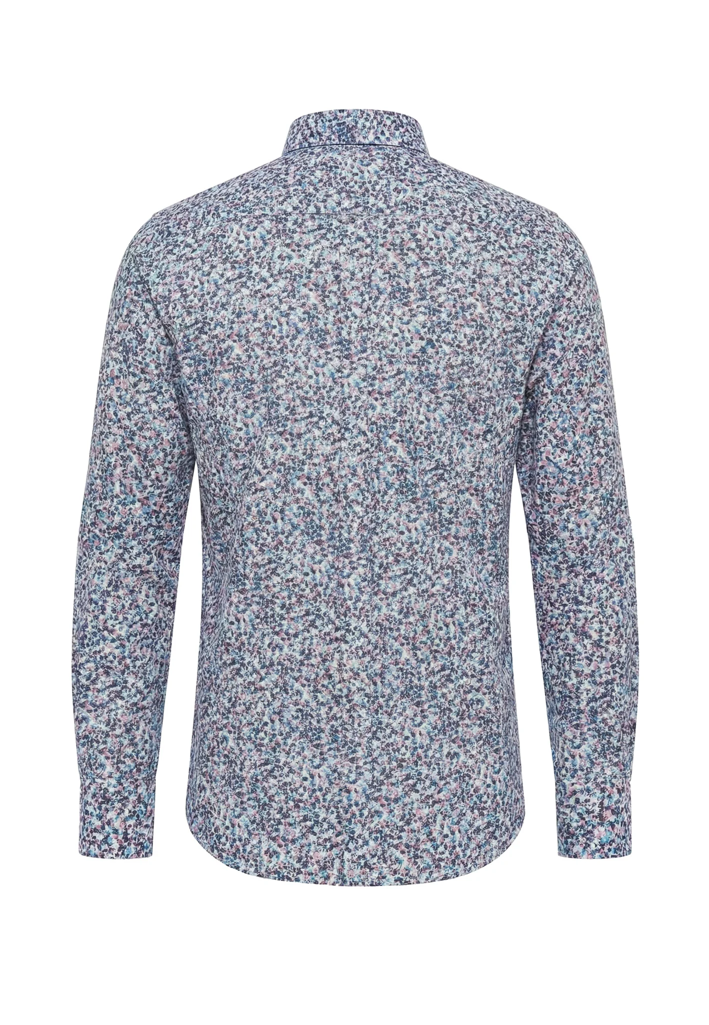 Hemd aus Baumwolle mit floralem Allover-Print und Button-Down-Kragen - Image 2