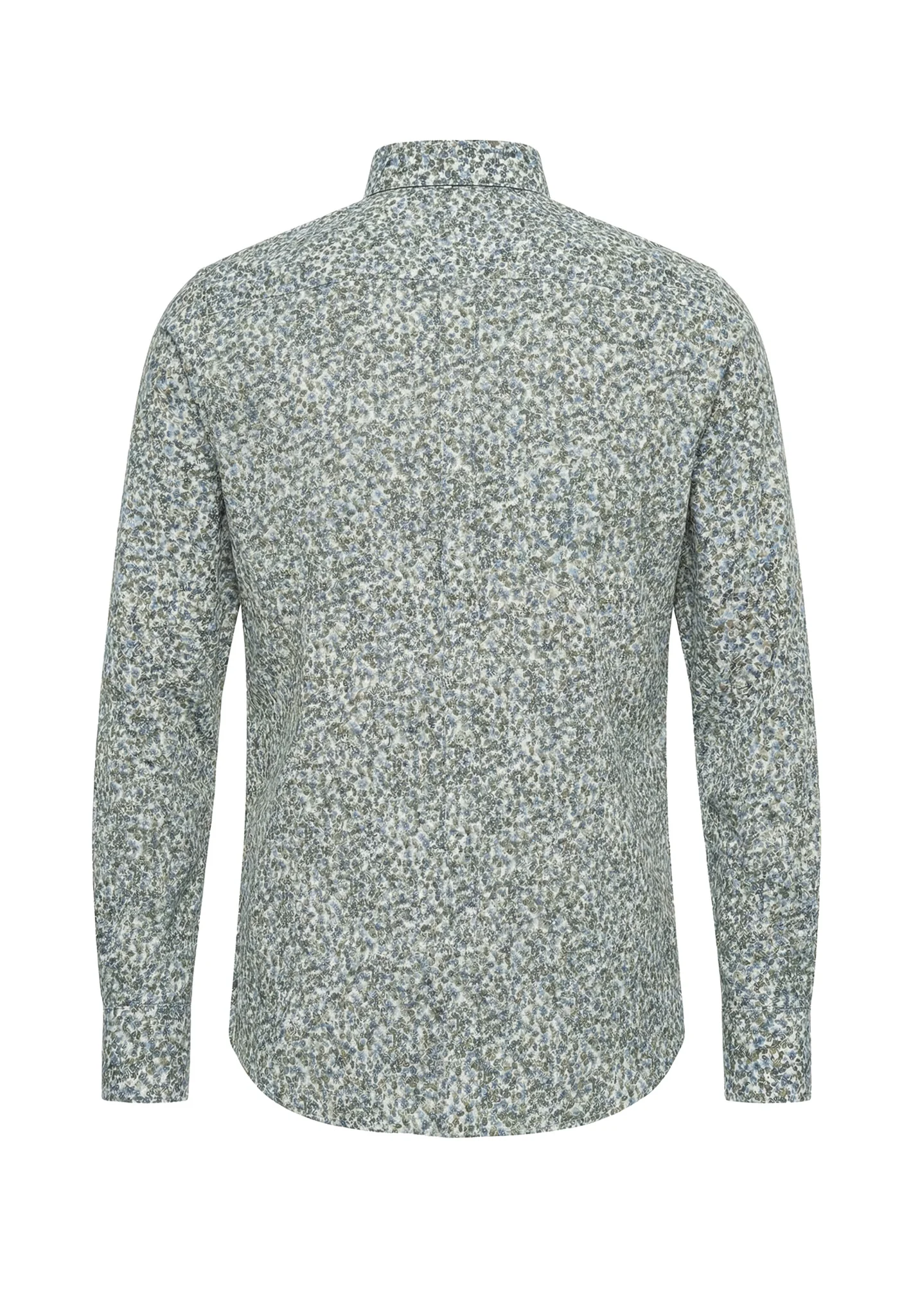 Hemd aus Baumwolle mit floralem Allover-Print und Button-Down-Kragen - Image 4