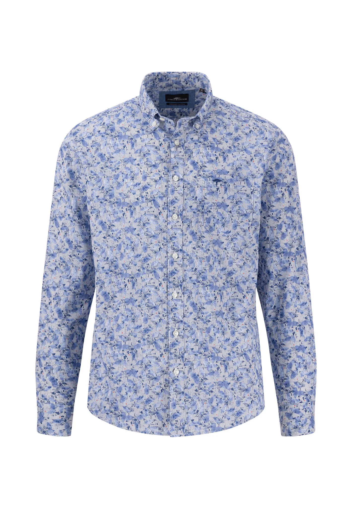 Hemd aus Baumwolle mit floralem Alloverprint - Image 17