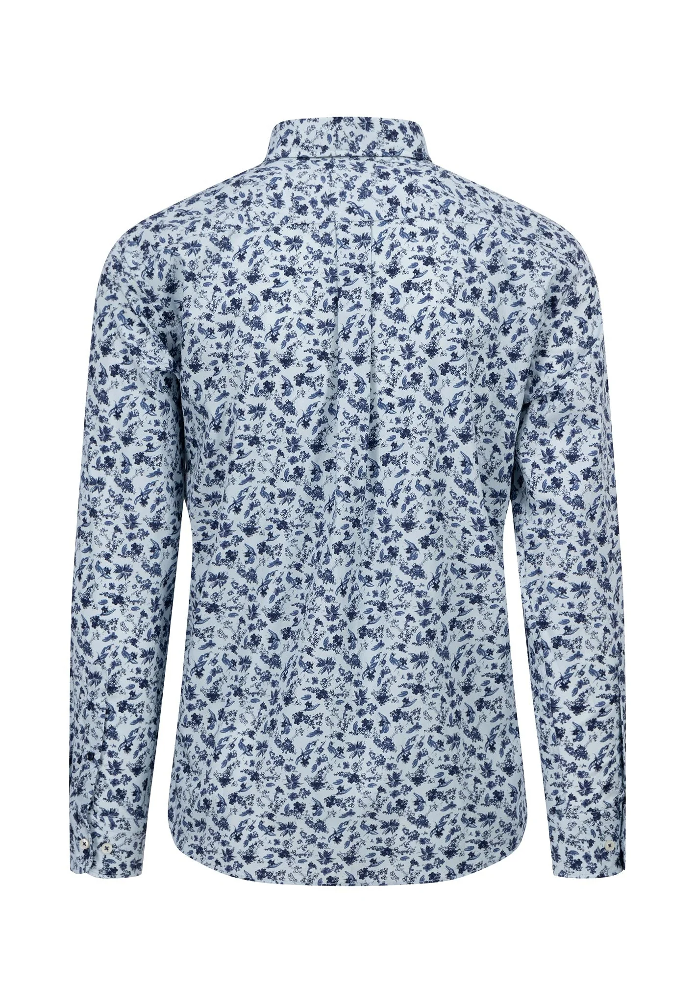 Hemd aus Baumwolle mit floralem Print - Image 4