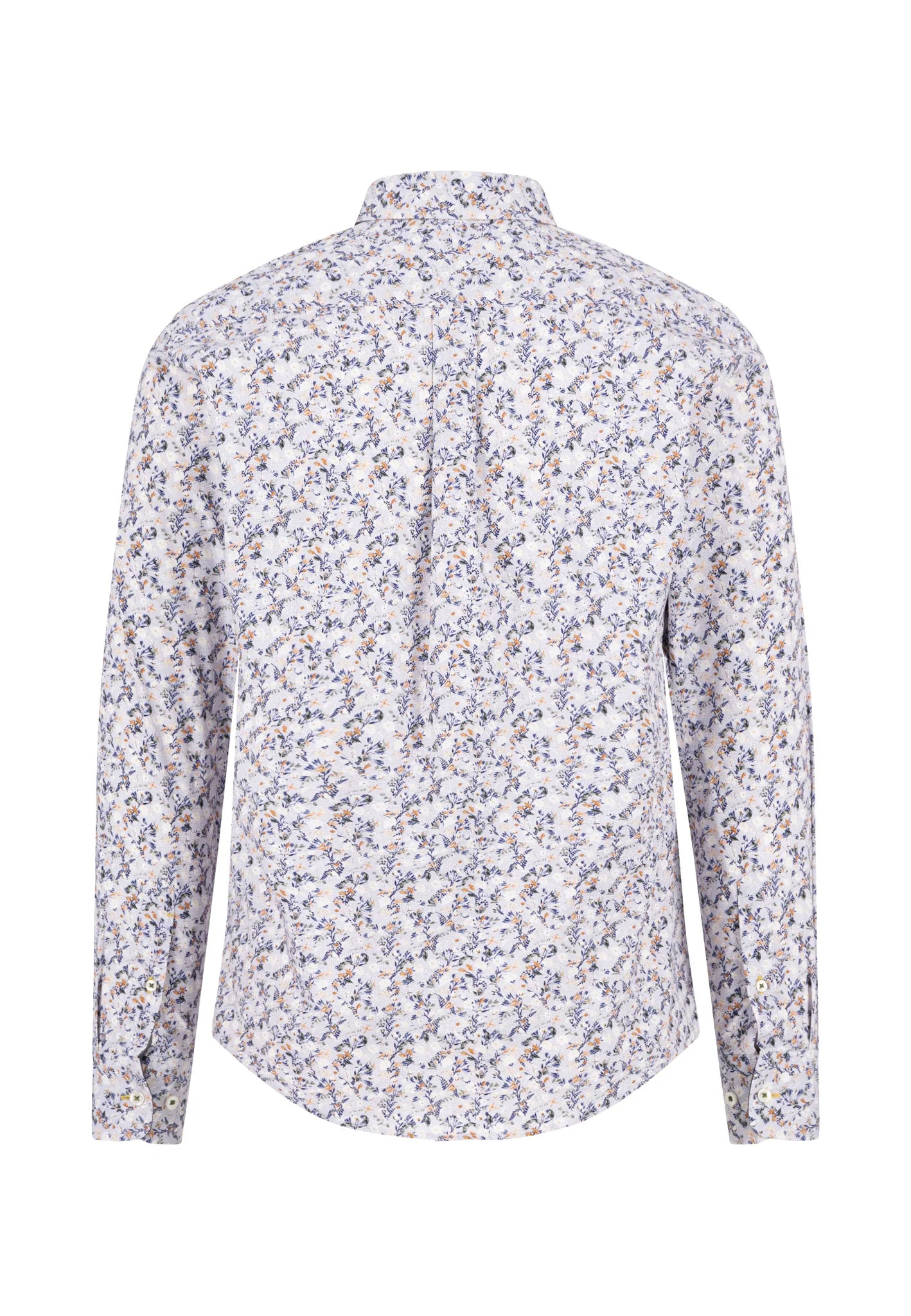 Hemd aus Baumwolle mit floralem Print und Kent-Kragen - Image 2