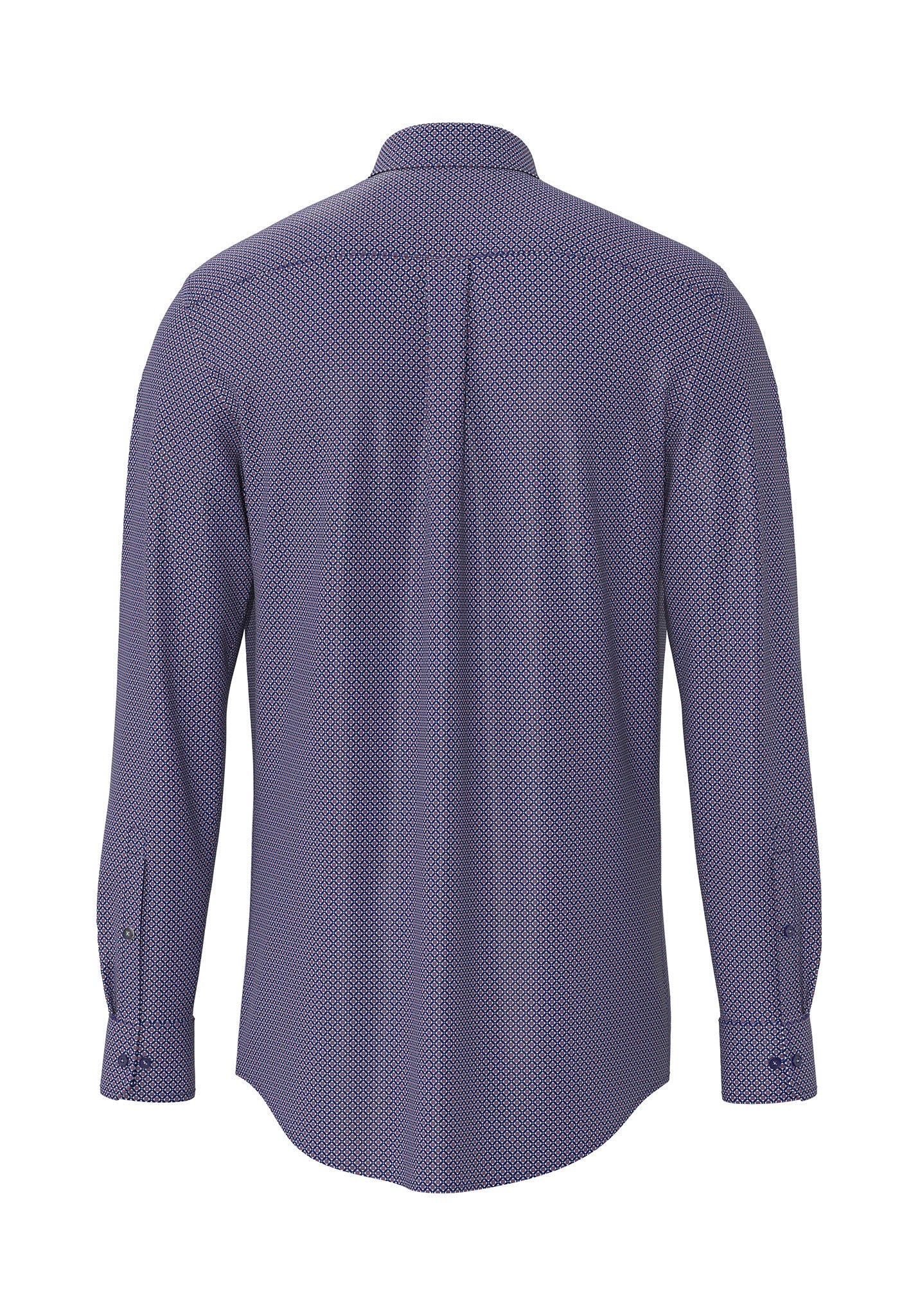 Hemd aus Baumwolle mit grafischem Allover-Print und Button-Down-Kragen - Image 2