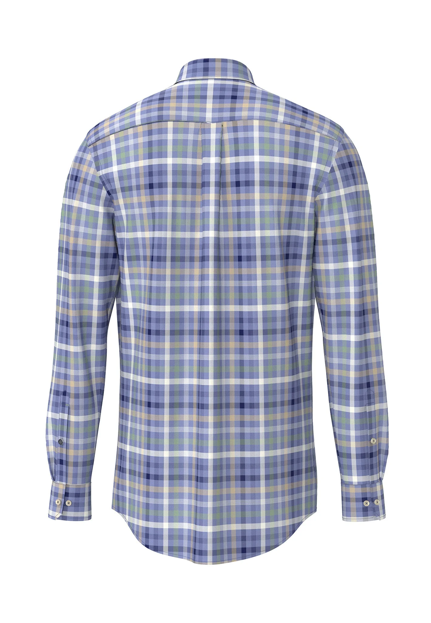 Hemd aus Baumwolle mit großem Karomuster und Button-Down-Kragen - Image 6