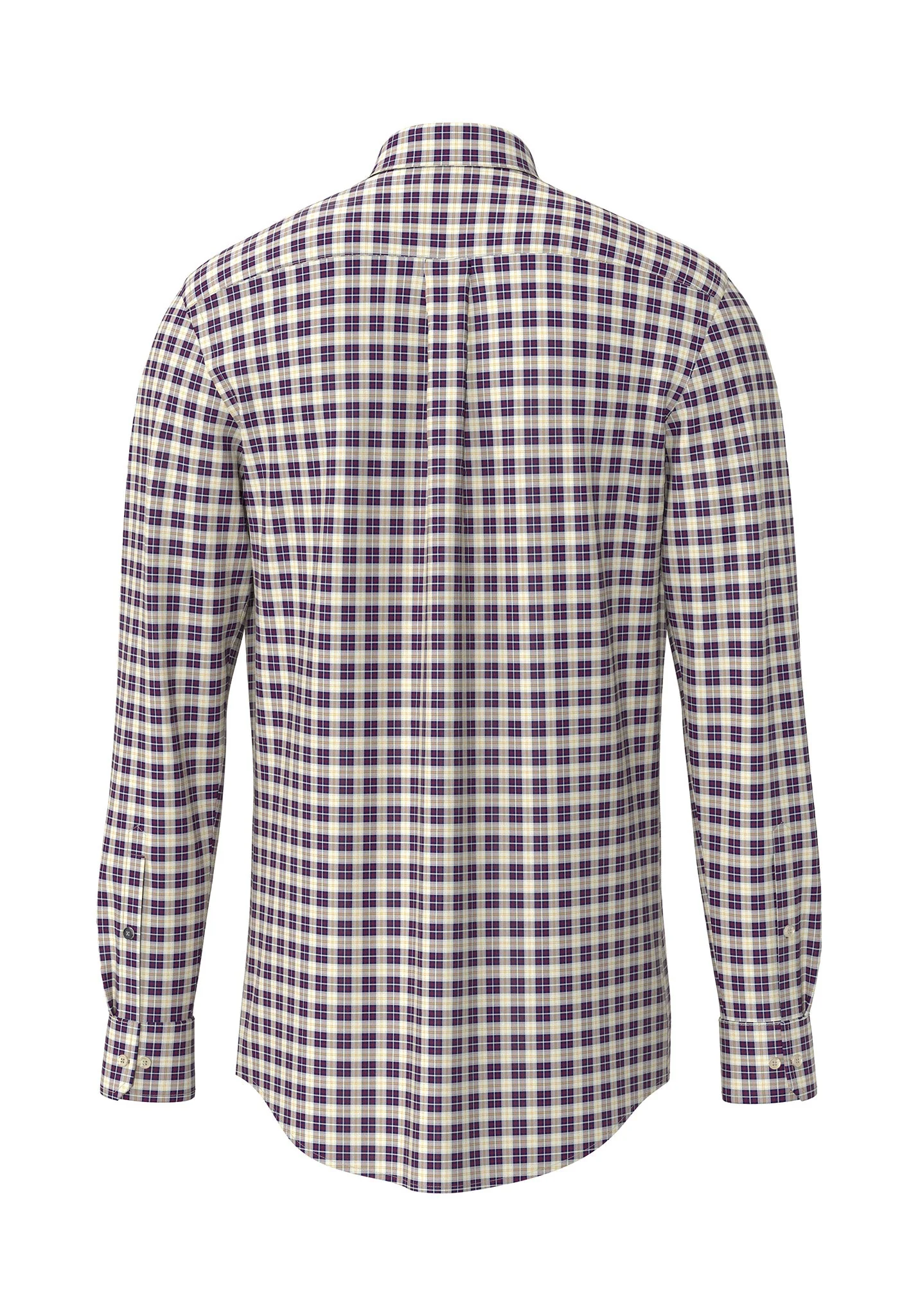 Hemd aus Baumwolle mit kariertem Muster und Button-Down-Kragen - Image 2