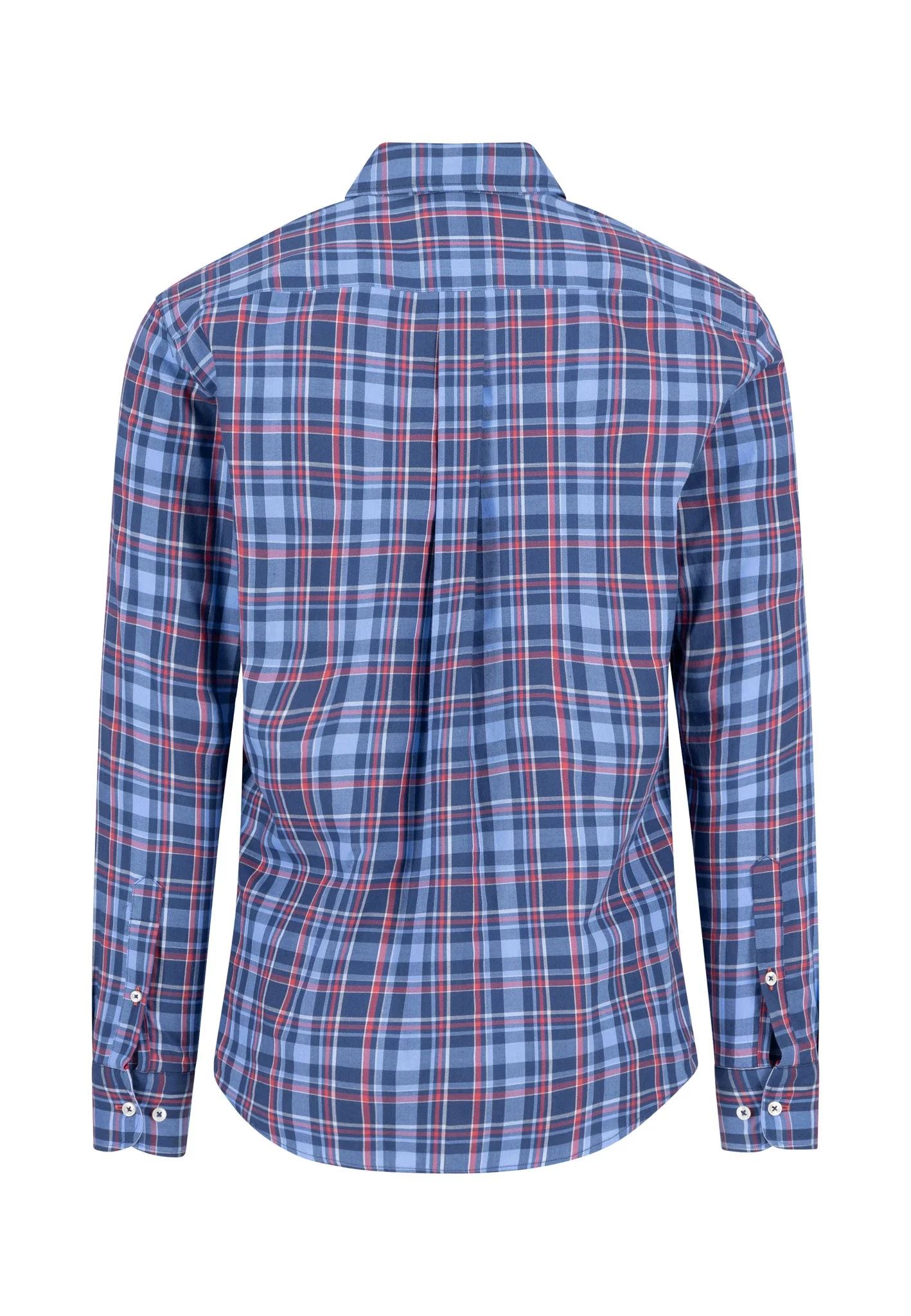 Hemd aus Baumwolle mit kariertem Muster und Button-Down-Kragen - Image 2