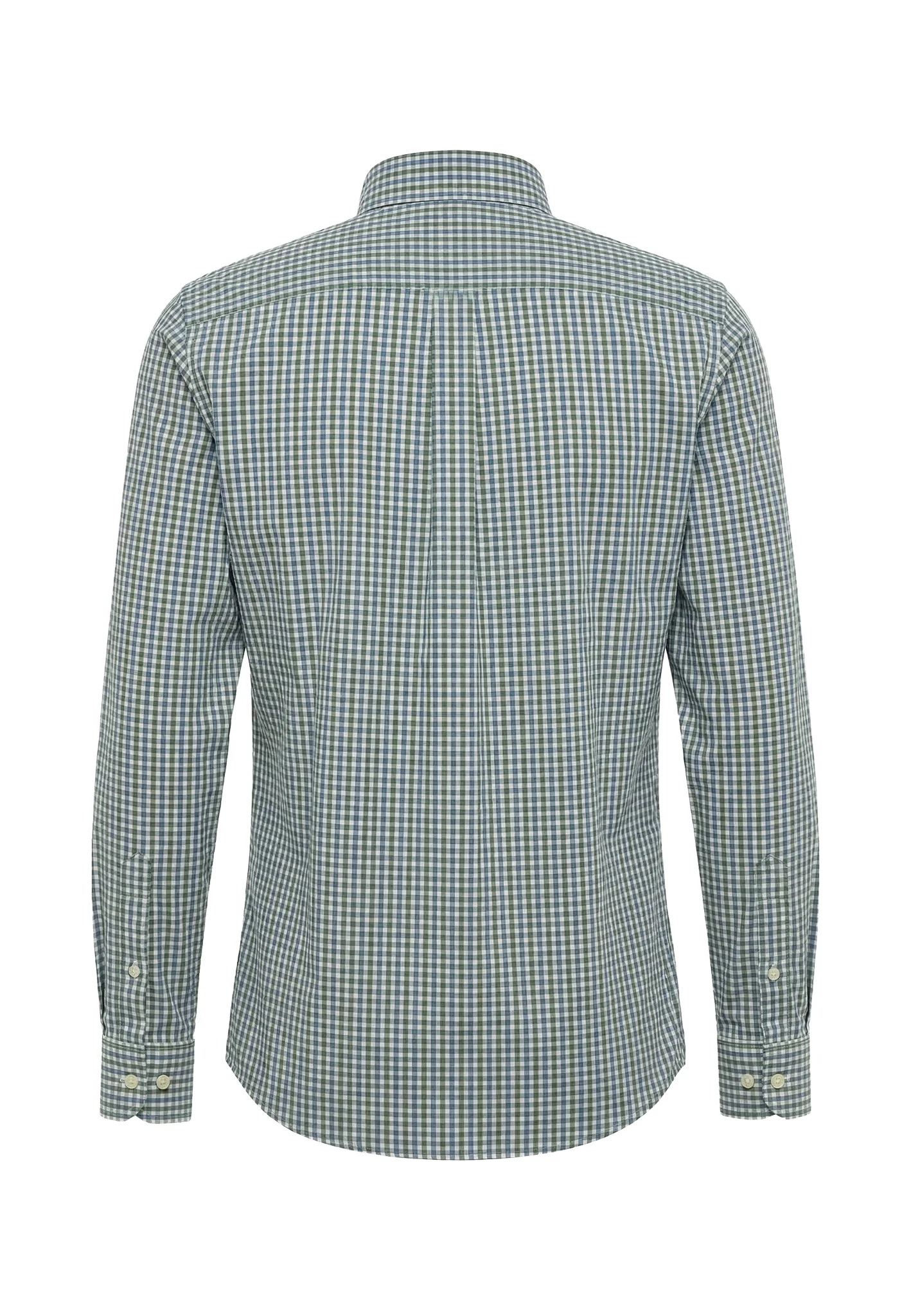 Hemd aus Baumwolle mit Karomuster und Button-Down-Kragen - Image 6