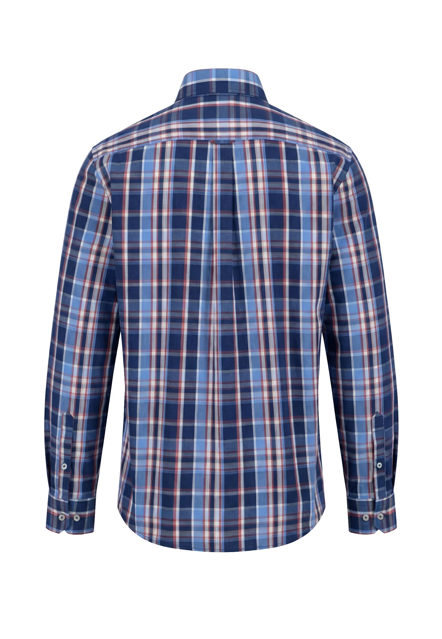 Hemd aus Baumwolle mit Karomuster und Button-Down-Kragen - Image 4