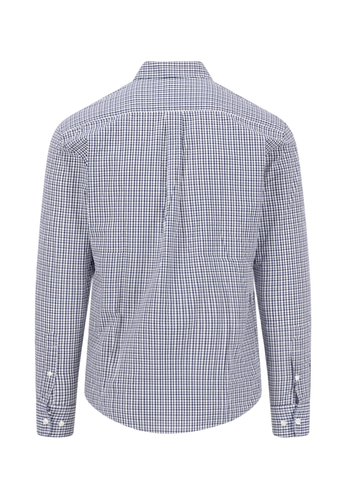 Hemd aus Baumwolle mit Karomuster und Button-Down-Kragen - Image 4
