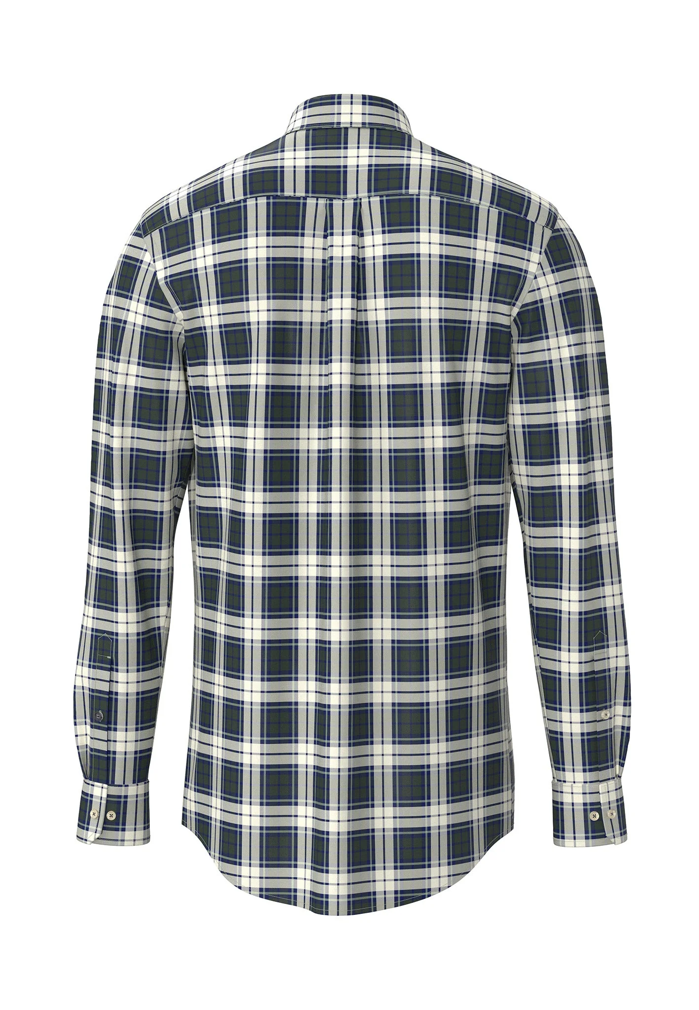 Hemd aus Baumwolle mit klassischem Karomuster und Button-Down-Kragen - Image 6