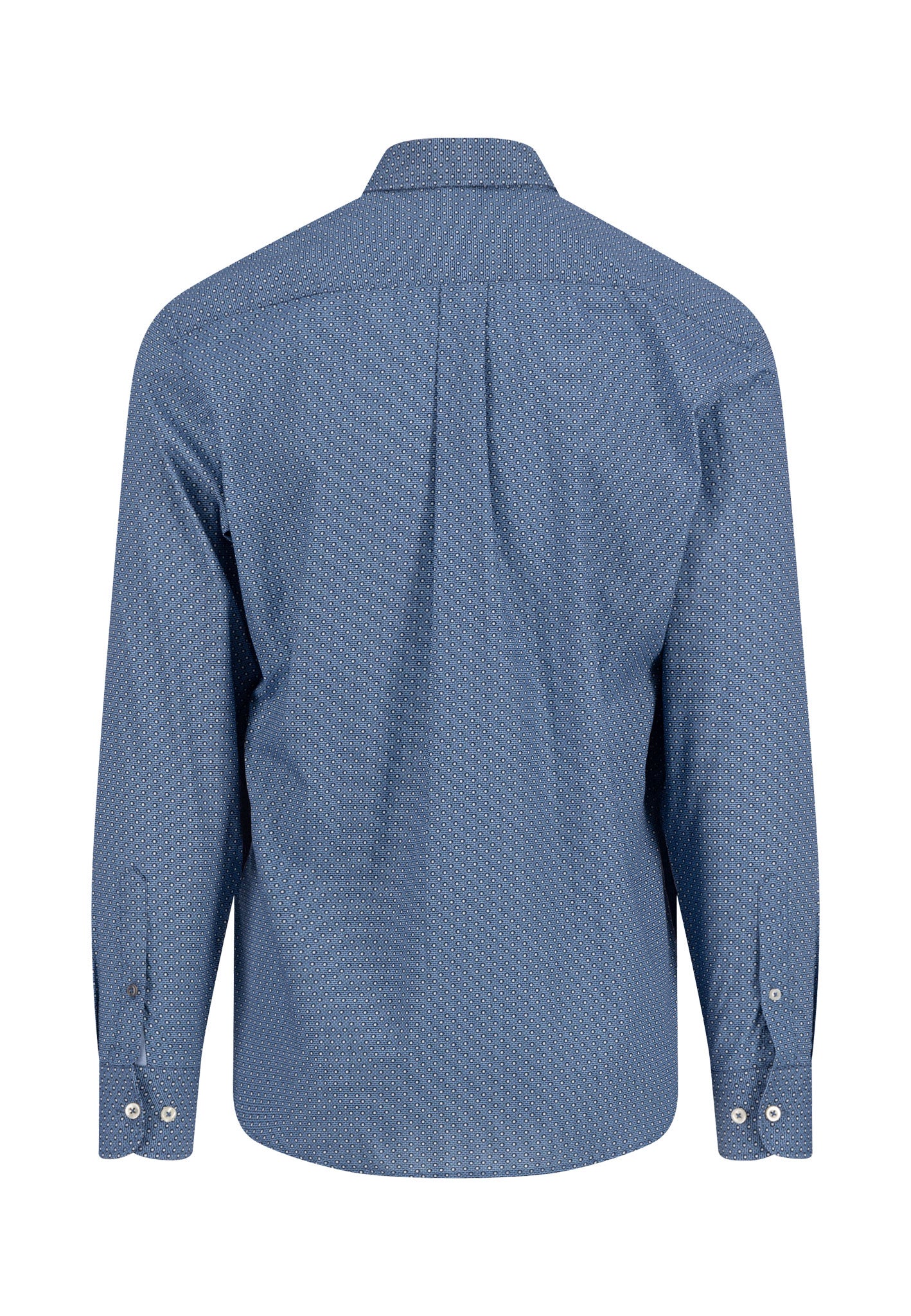 Hemd aus Baumwolle mit Minimal-Print und Button-Down-Kragen - Image 2
