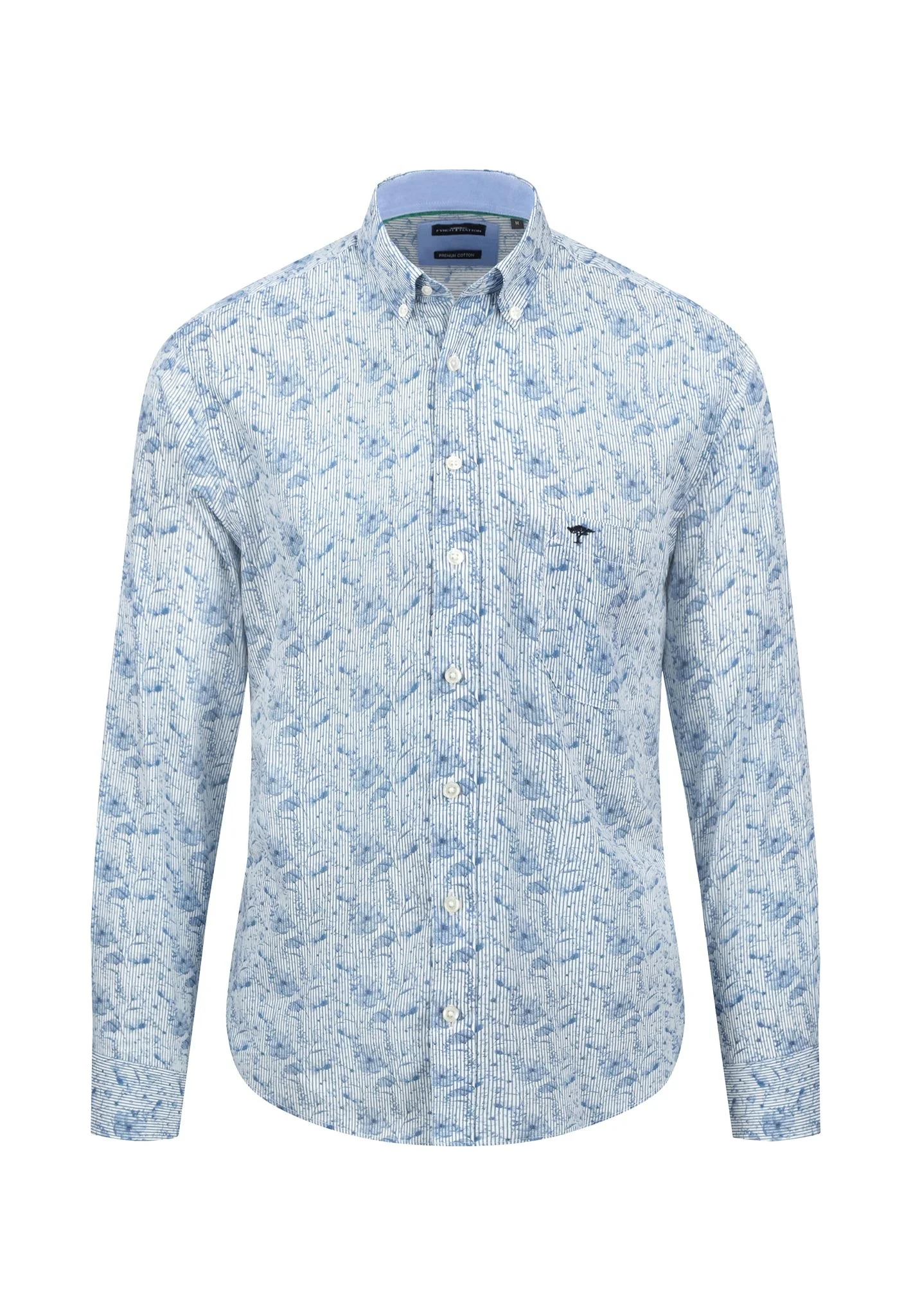 Hemd aus Baumwolle mit Paisley-Print und Button-down-Kragen - Image 3