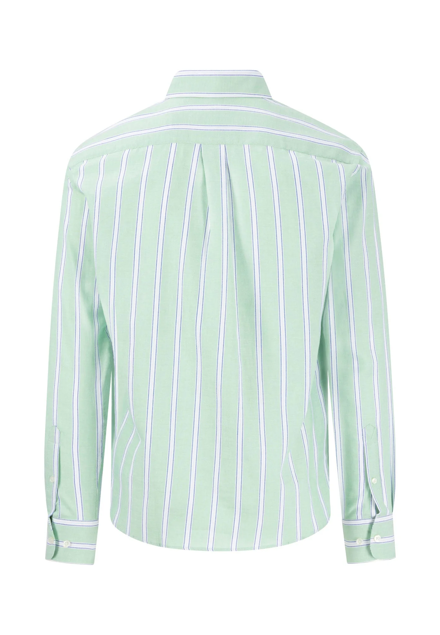 Hemd aus Baumwolle mit Button-Down Kragen und Streifen - Image 4