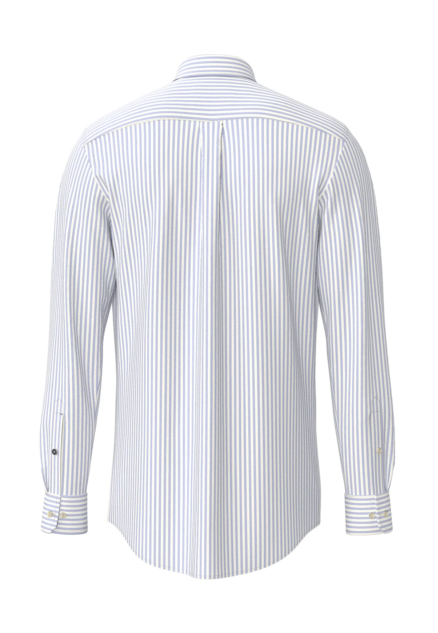 Hemd aus Baumwolle mit Streifenmuster Button-Down-Kragen - Image 4