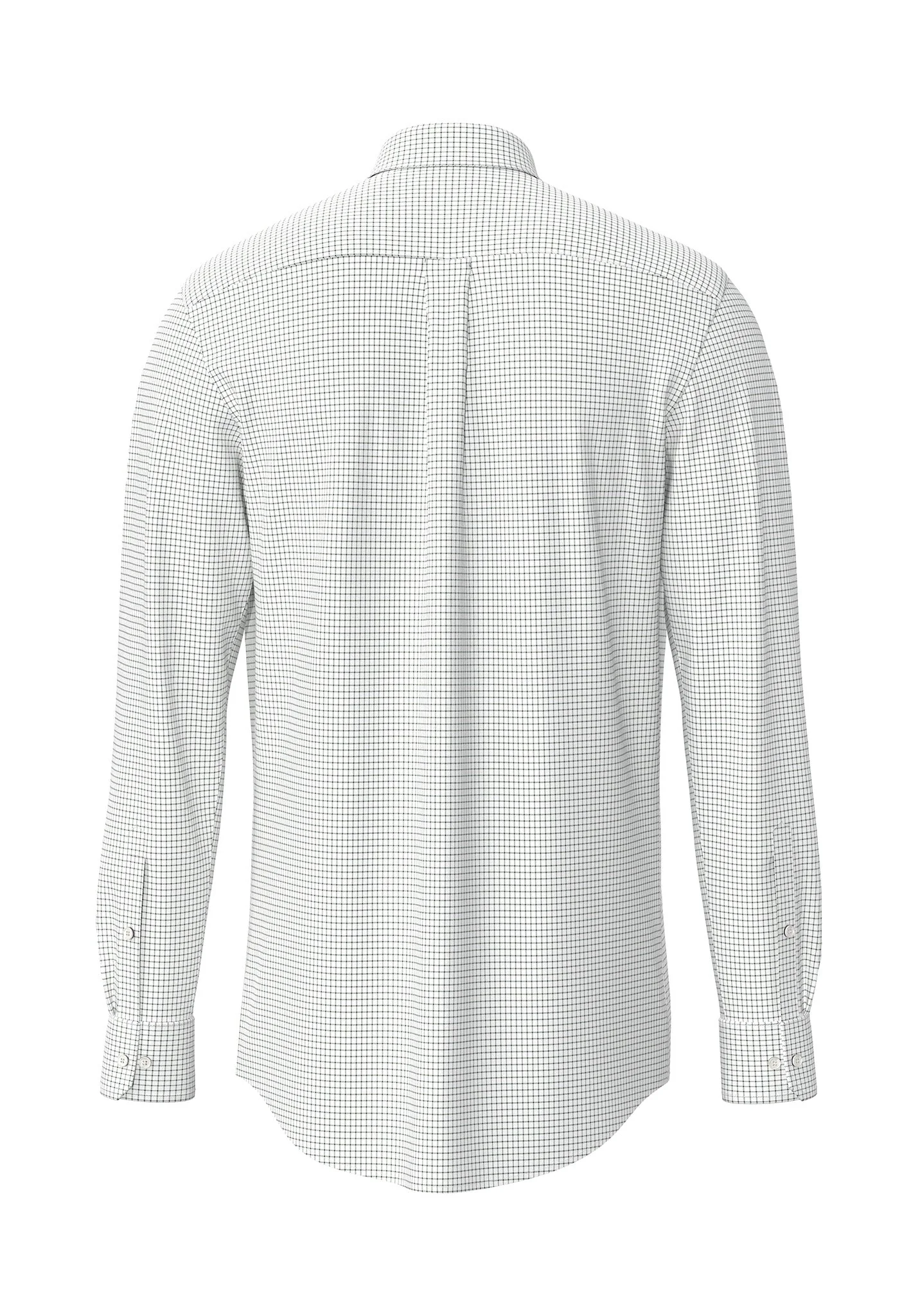 Oxfordhemd aus Baumwolle mit Vichy-Karo und Button-Down-Kragen - Image 4
