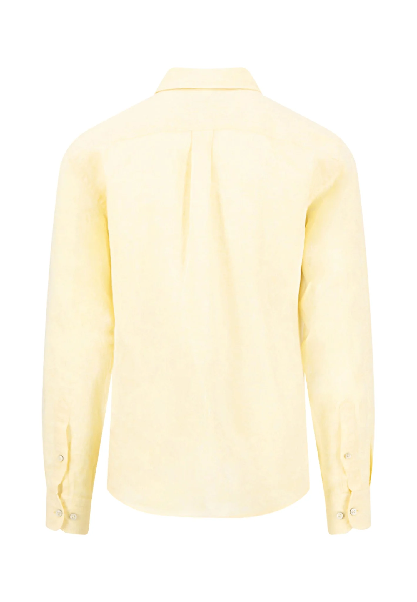 Hemd aus Leinen mit Button-Down-Kragen und Brusttasche - Image 2