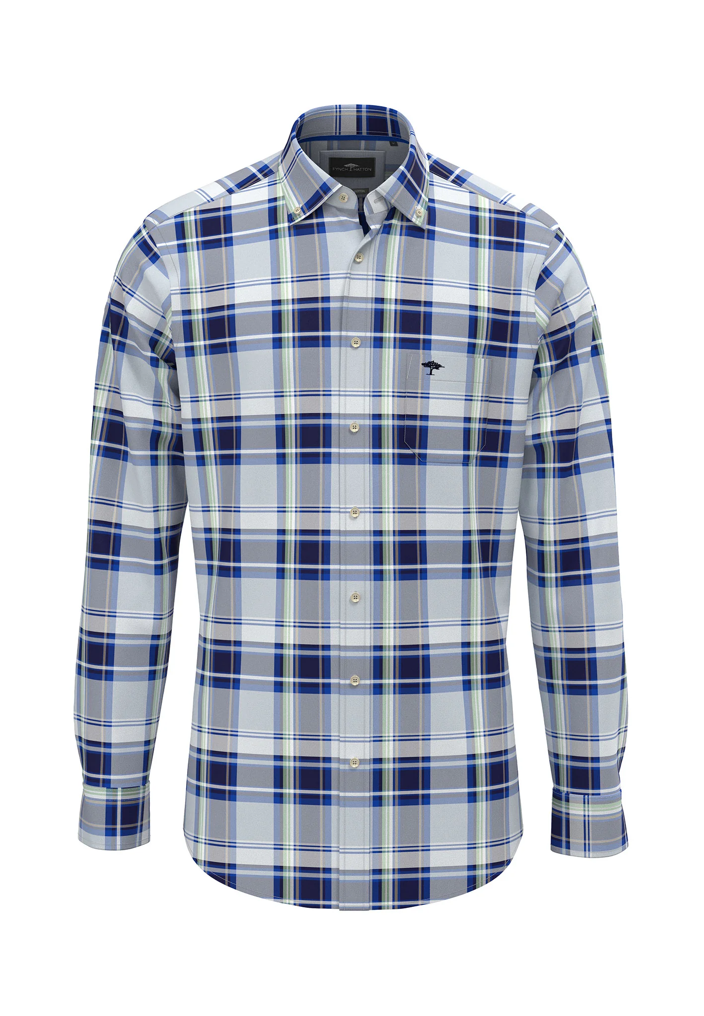 Hemd mit Karomuster und Button-Down-Kragen - Image 11