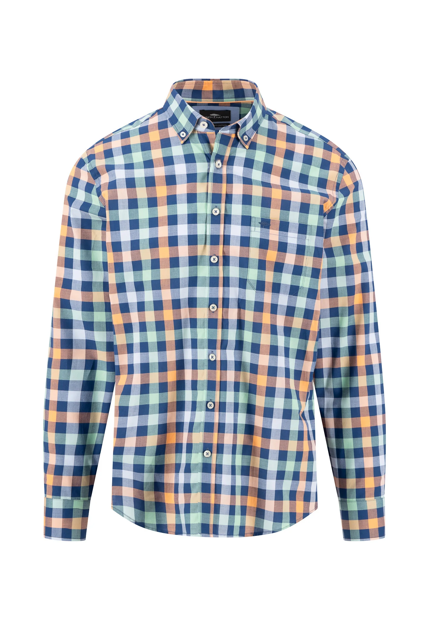 Hemd mit Karomuster und Button-Down-Kragen - Image 13