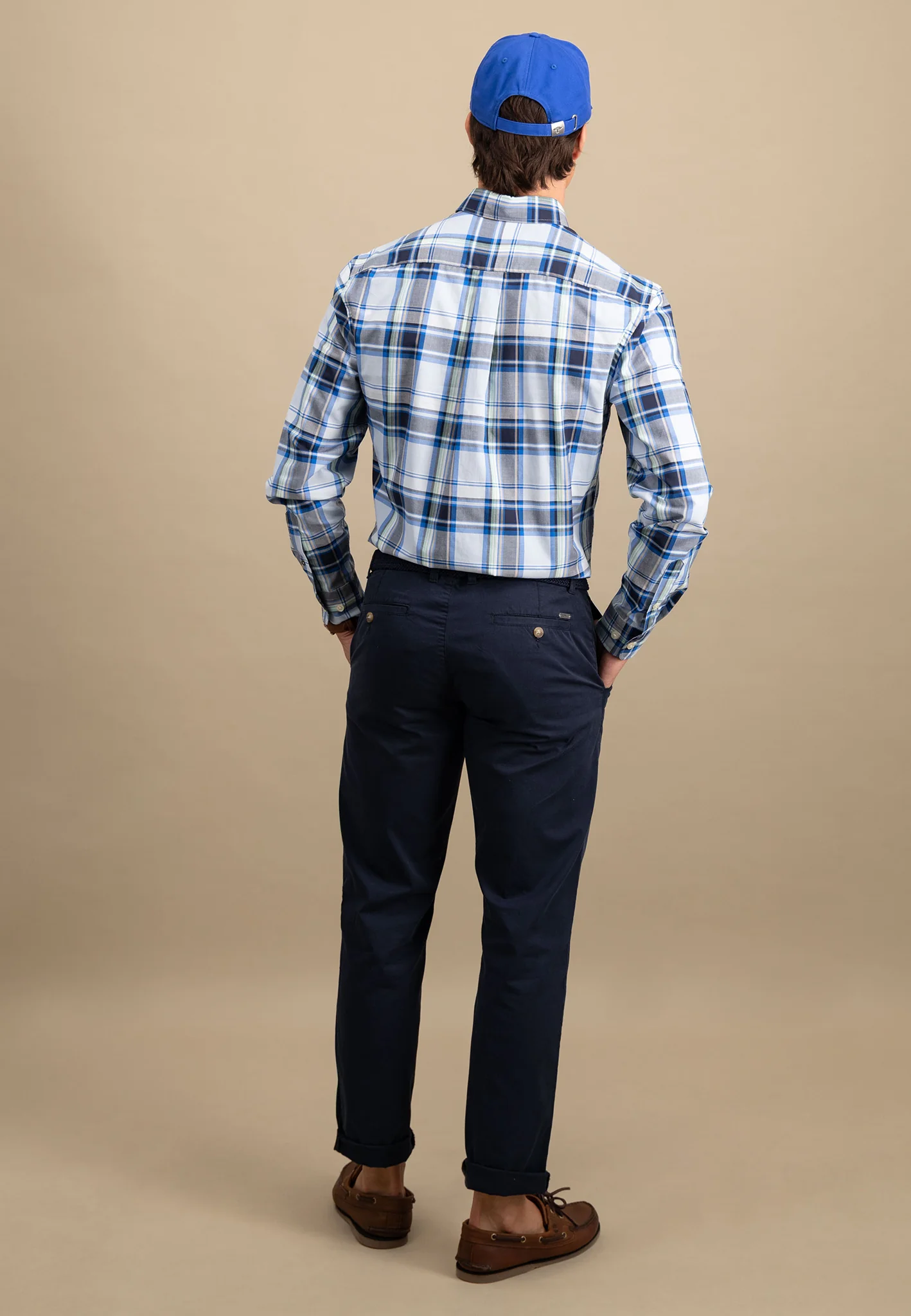 Hemd mit Karomuster und Button-Down-Kragen - Image 9