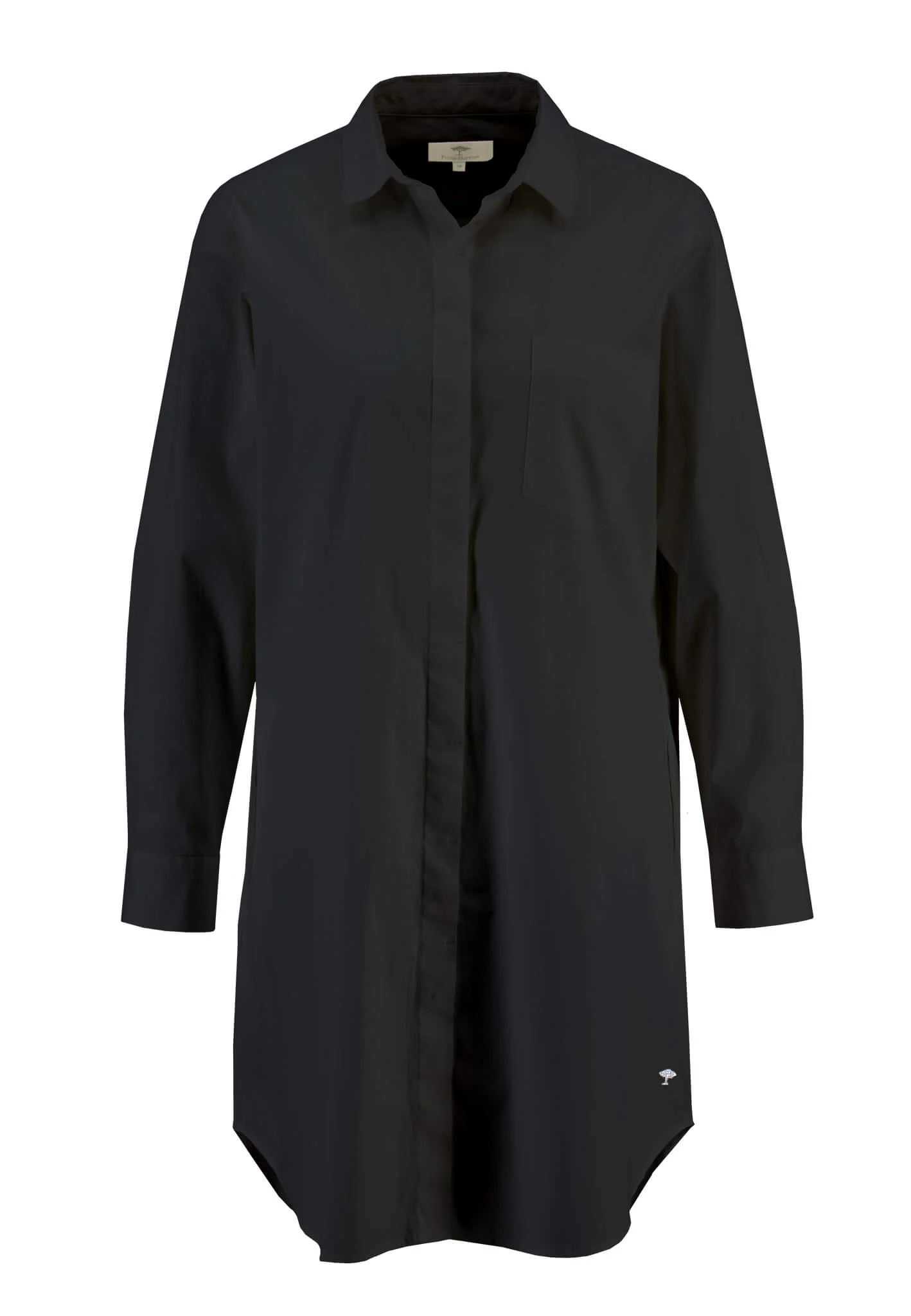 Hemdblusenkleid aus Baumwoll-Elasthan-Mix - Image 4