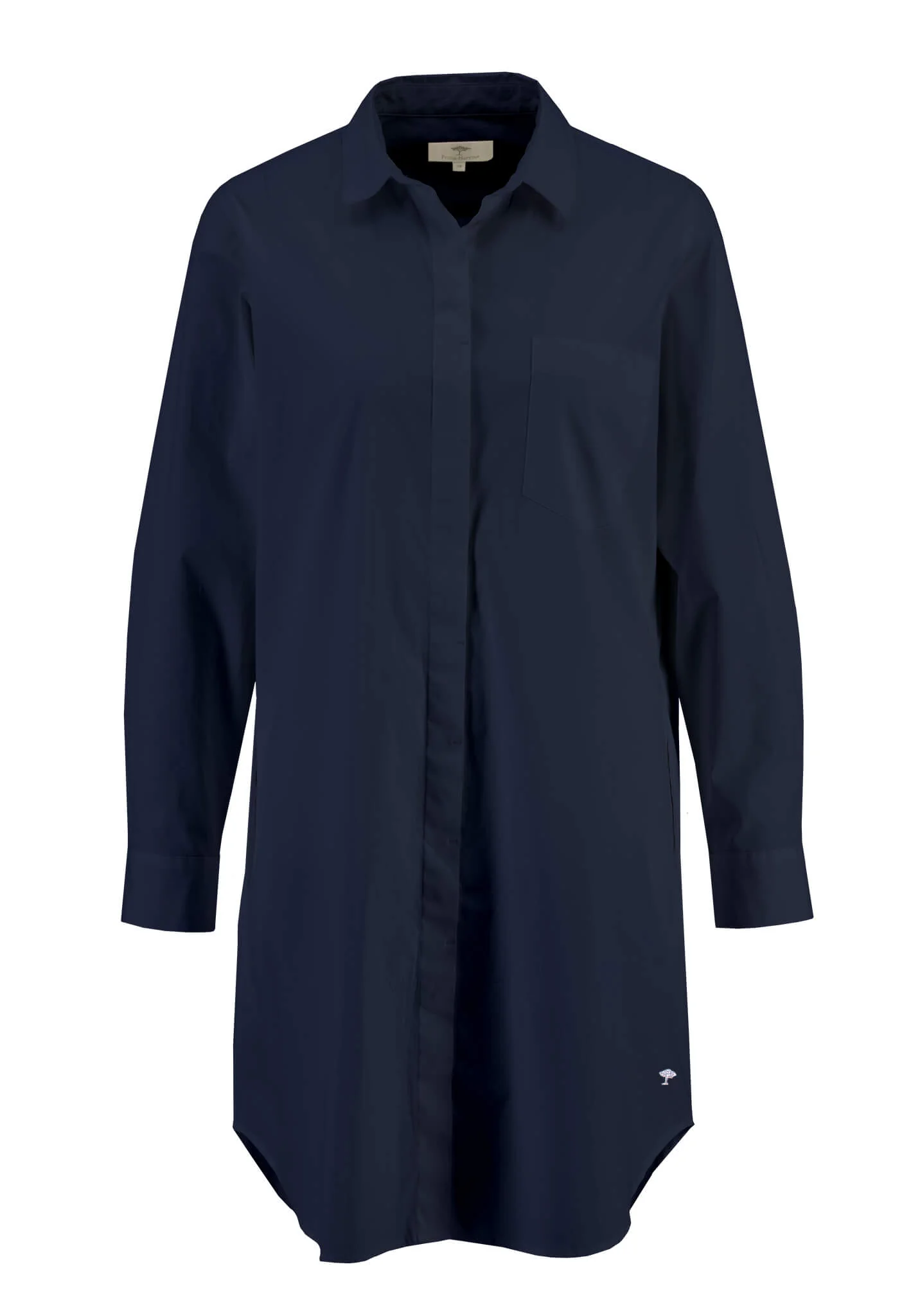 Hemdblusenkleid aus Baumwoll-Elasthan-Mix - Image 5