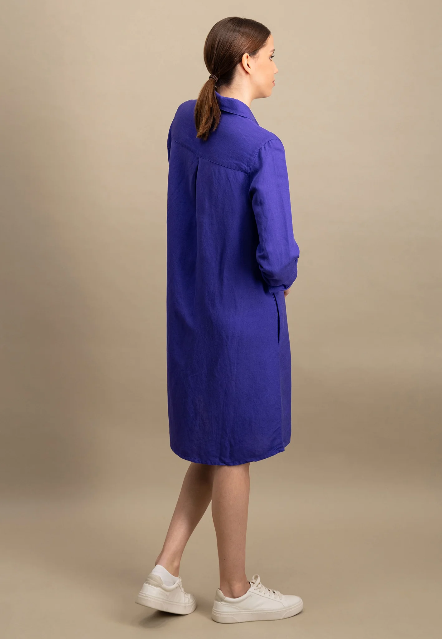 Hemdkleid aus Leinen-Viskose-Mix - Image 12