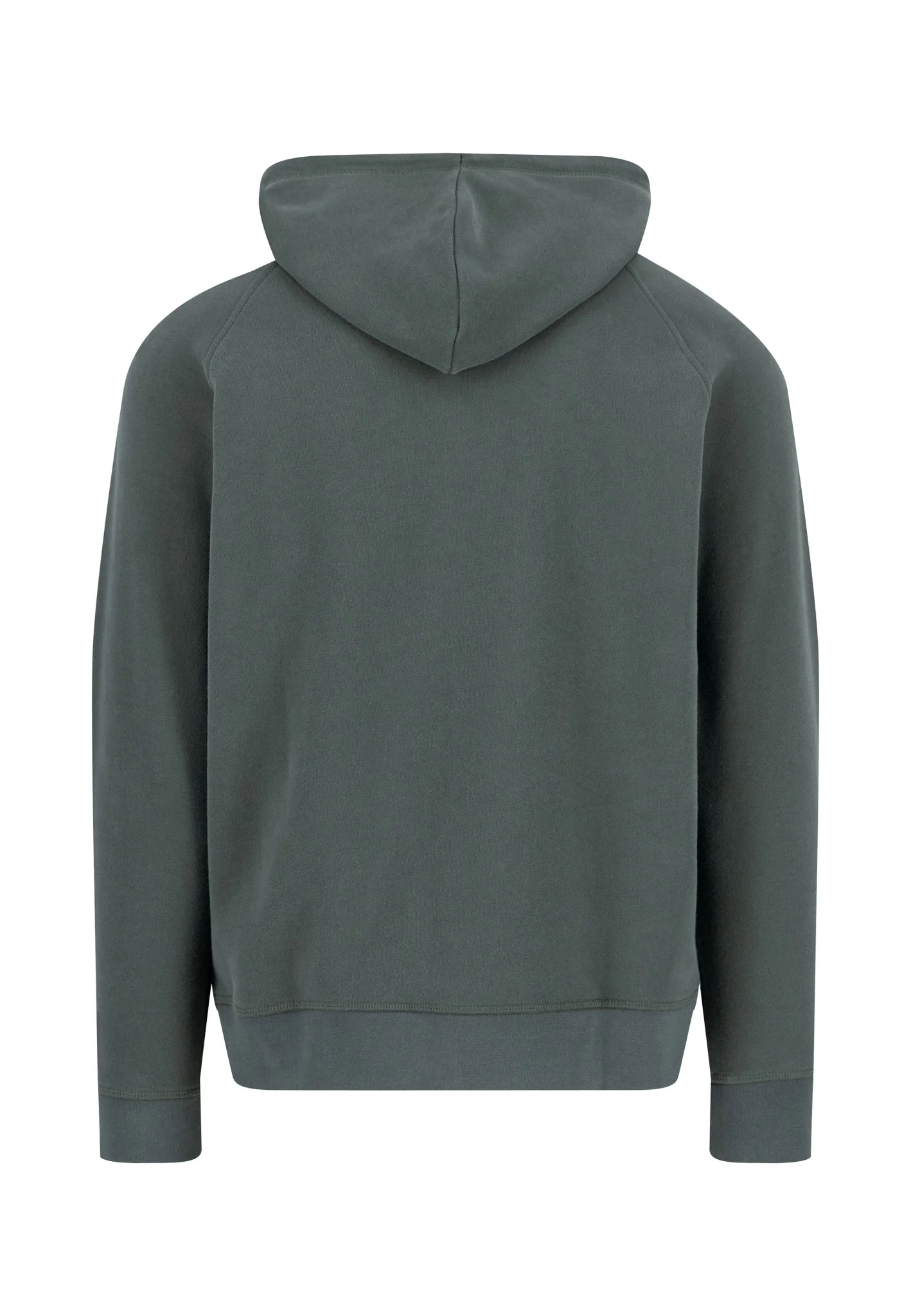 Hoodie aus Baumwolle mit Logo-Stickerei und Kängurutasche - Image 2