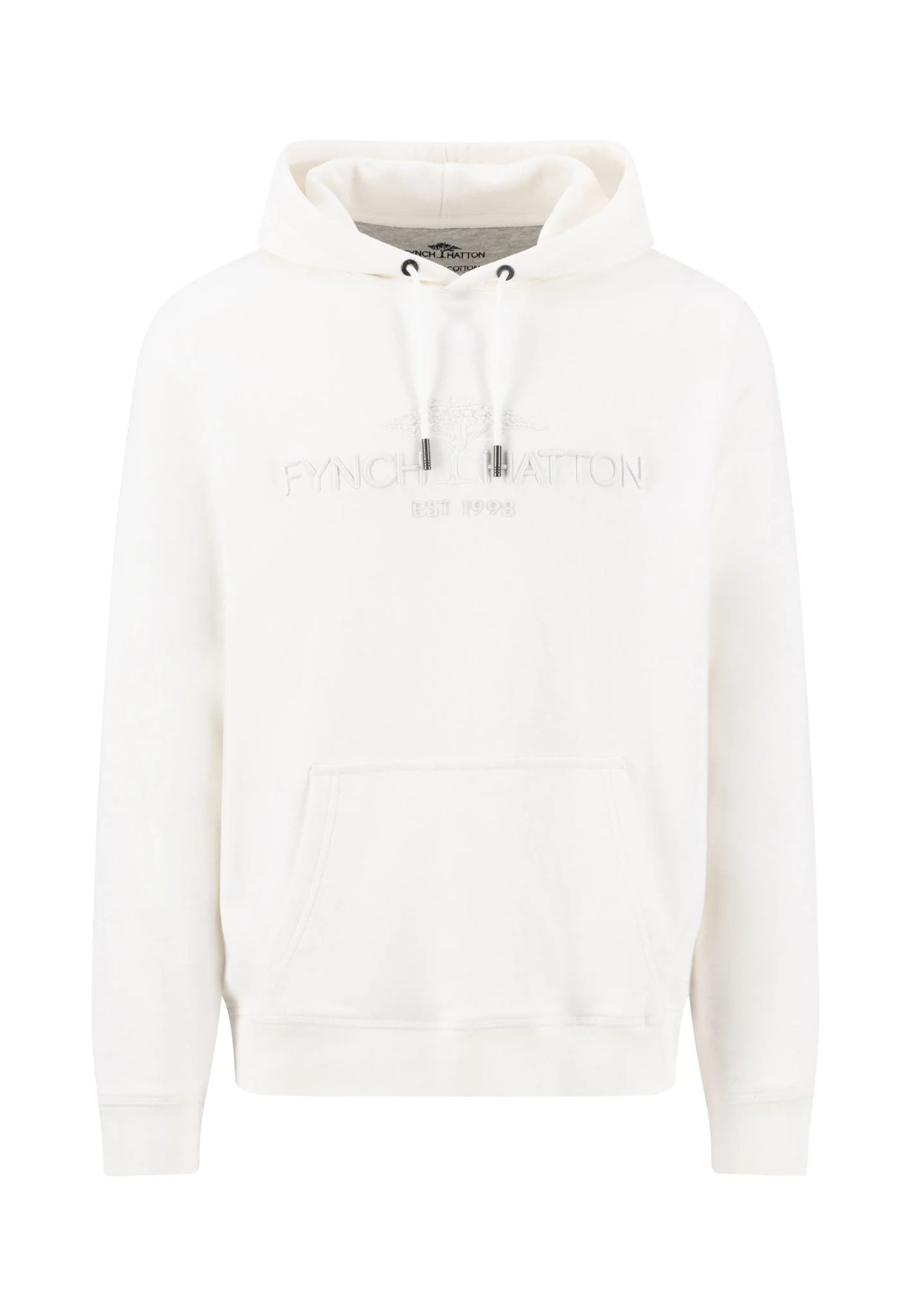 Hoodie aus Baumwolle mit Logoprägung - Image 12