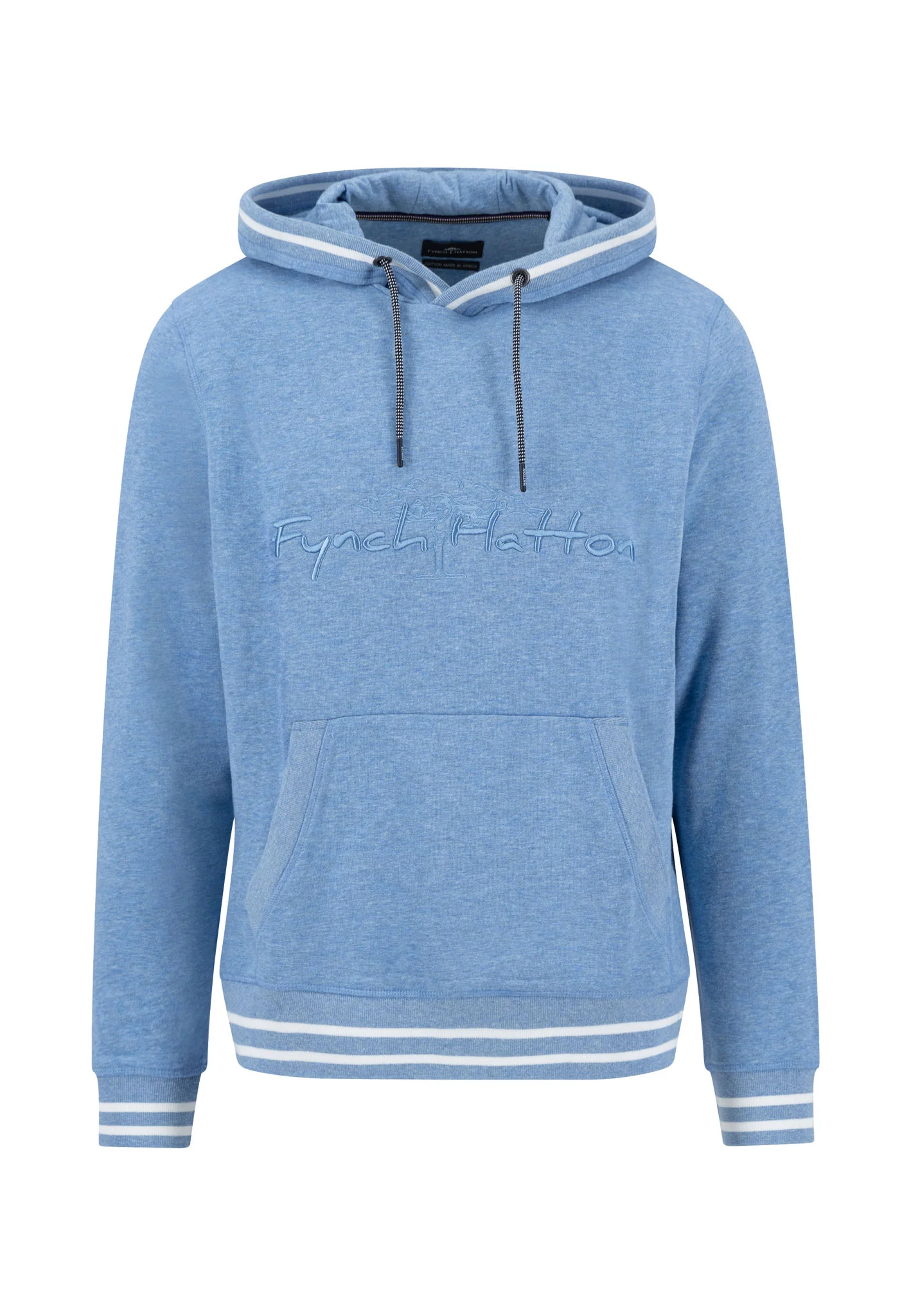 Hoodie aus Baumwollmix mit Logo-Stickerei - Image 5