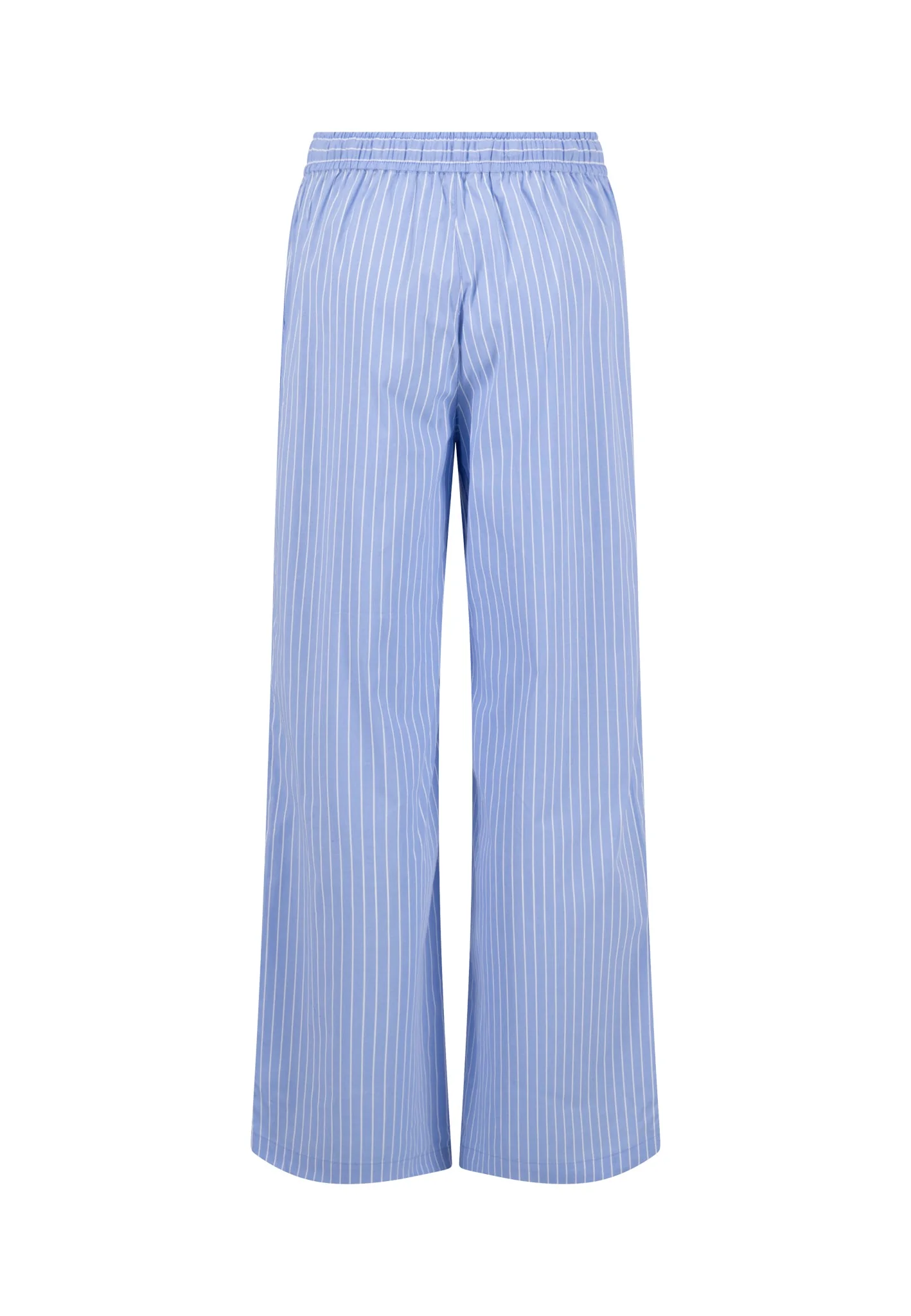 Hose aus Baumwoll-Stretch mit floralem Print – Wide Leg - Image 2