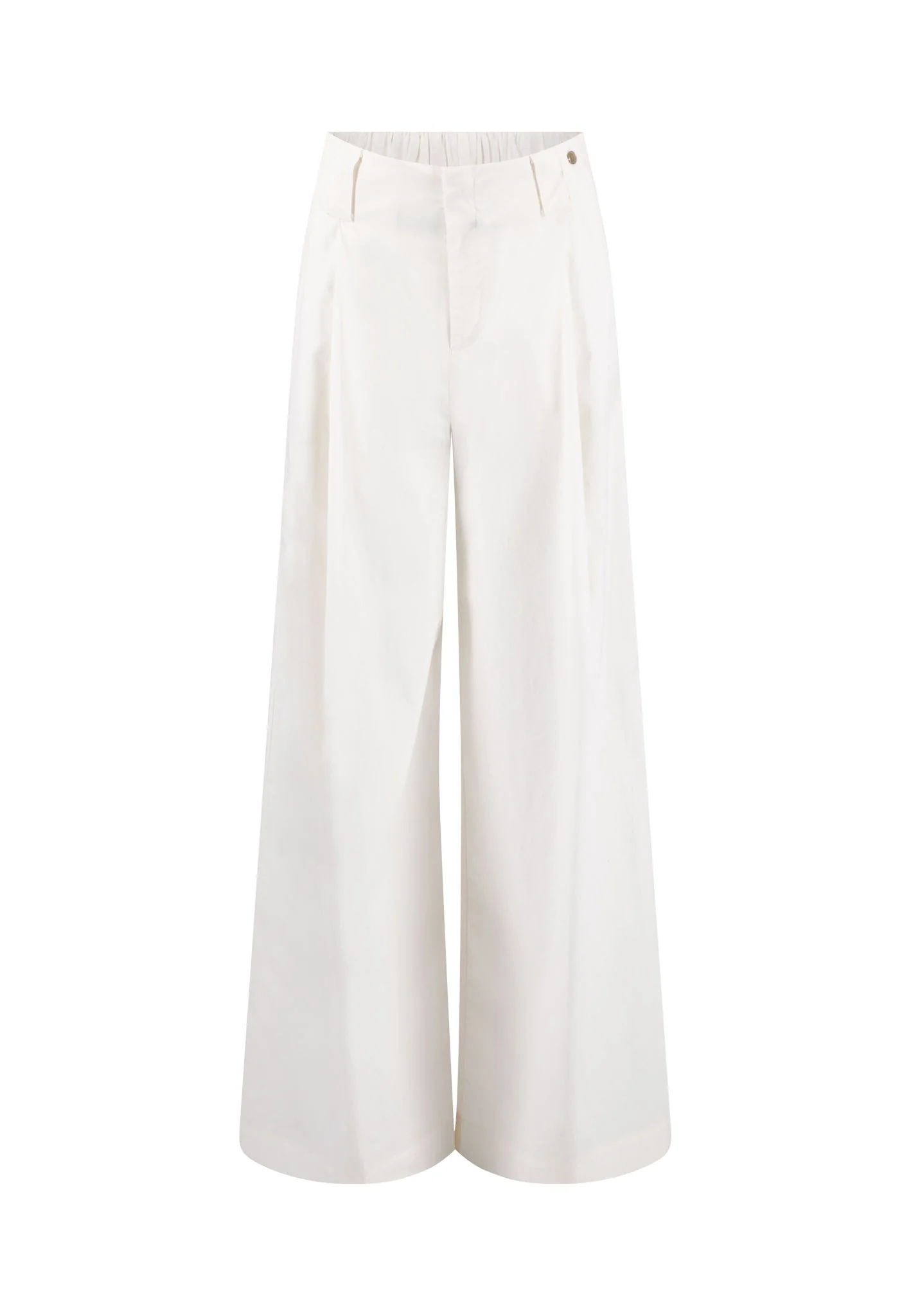 Hose aus Baumwolle – Wide Leg
