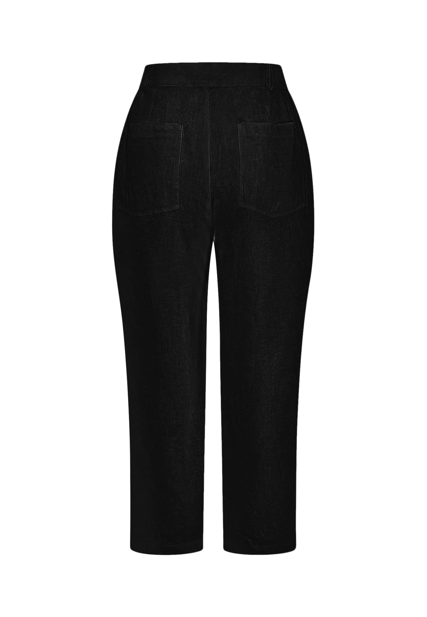 Hose aus Leinen-Mix knöchellang - Wide-Leg - Image 12