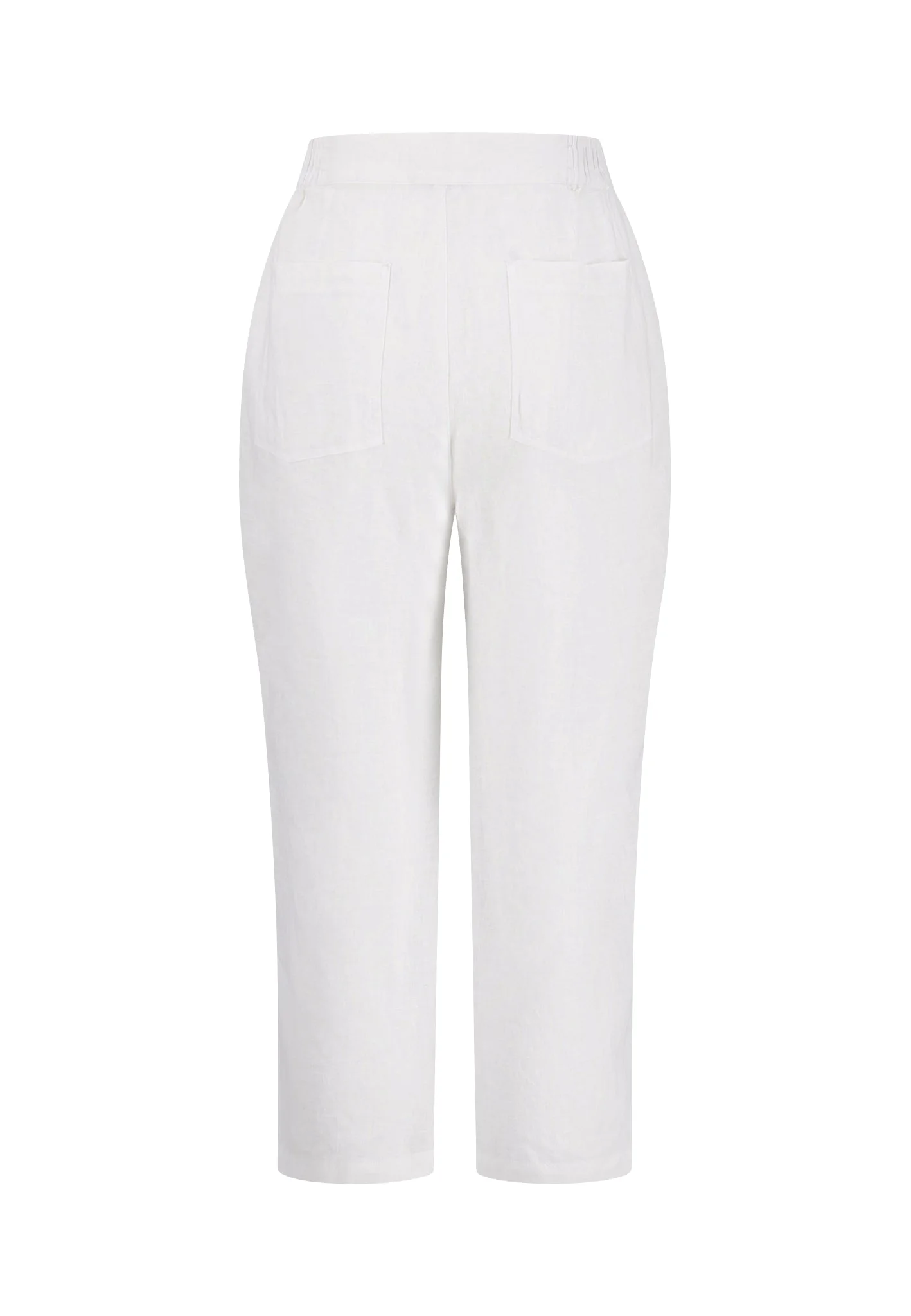 Hose aus Leinen-Mix knöchellang - Wide-Leg - Image 7