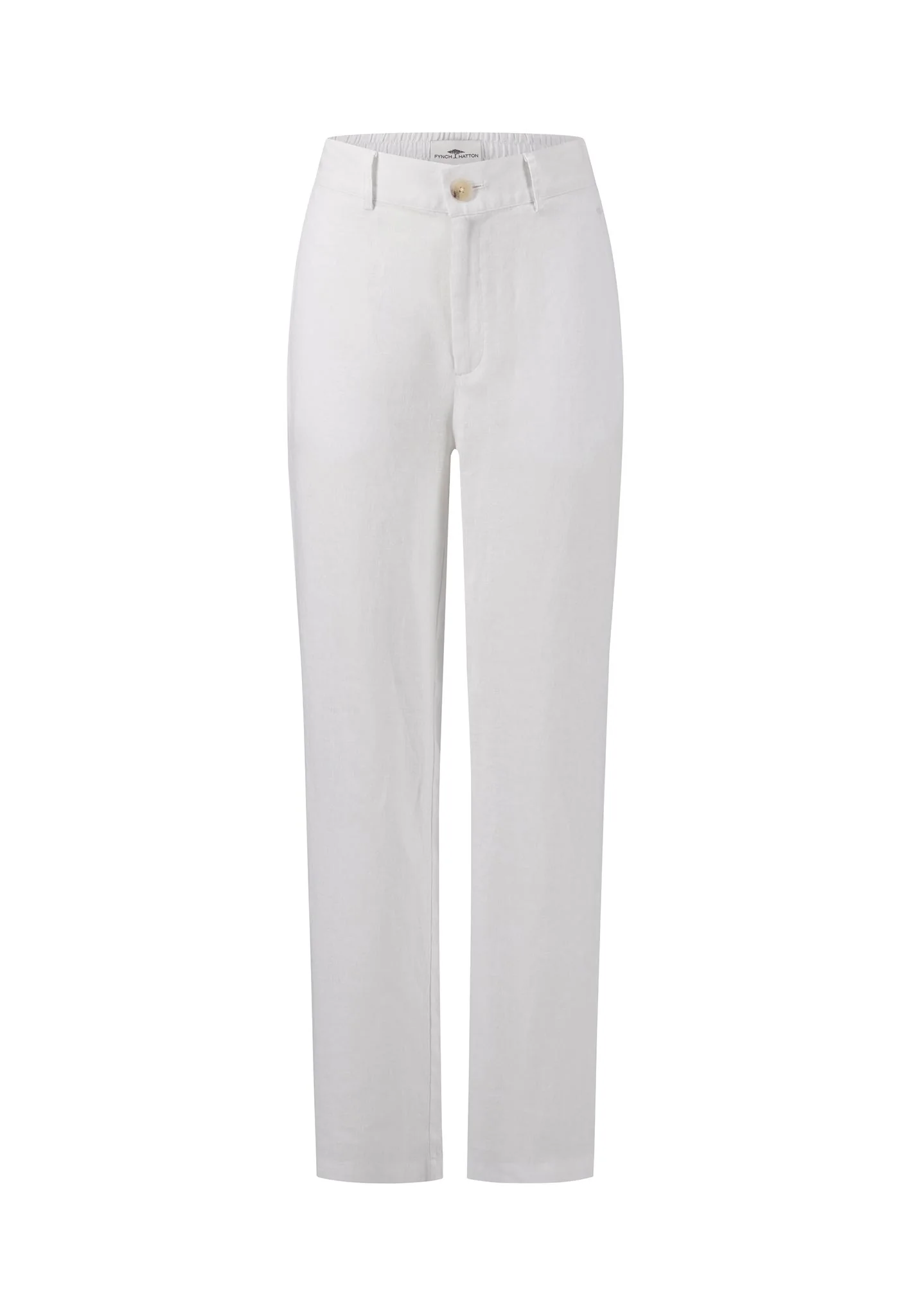 Hose aus Leinen-Viskose-Mix - Straight-Leg - Image 9