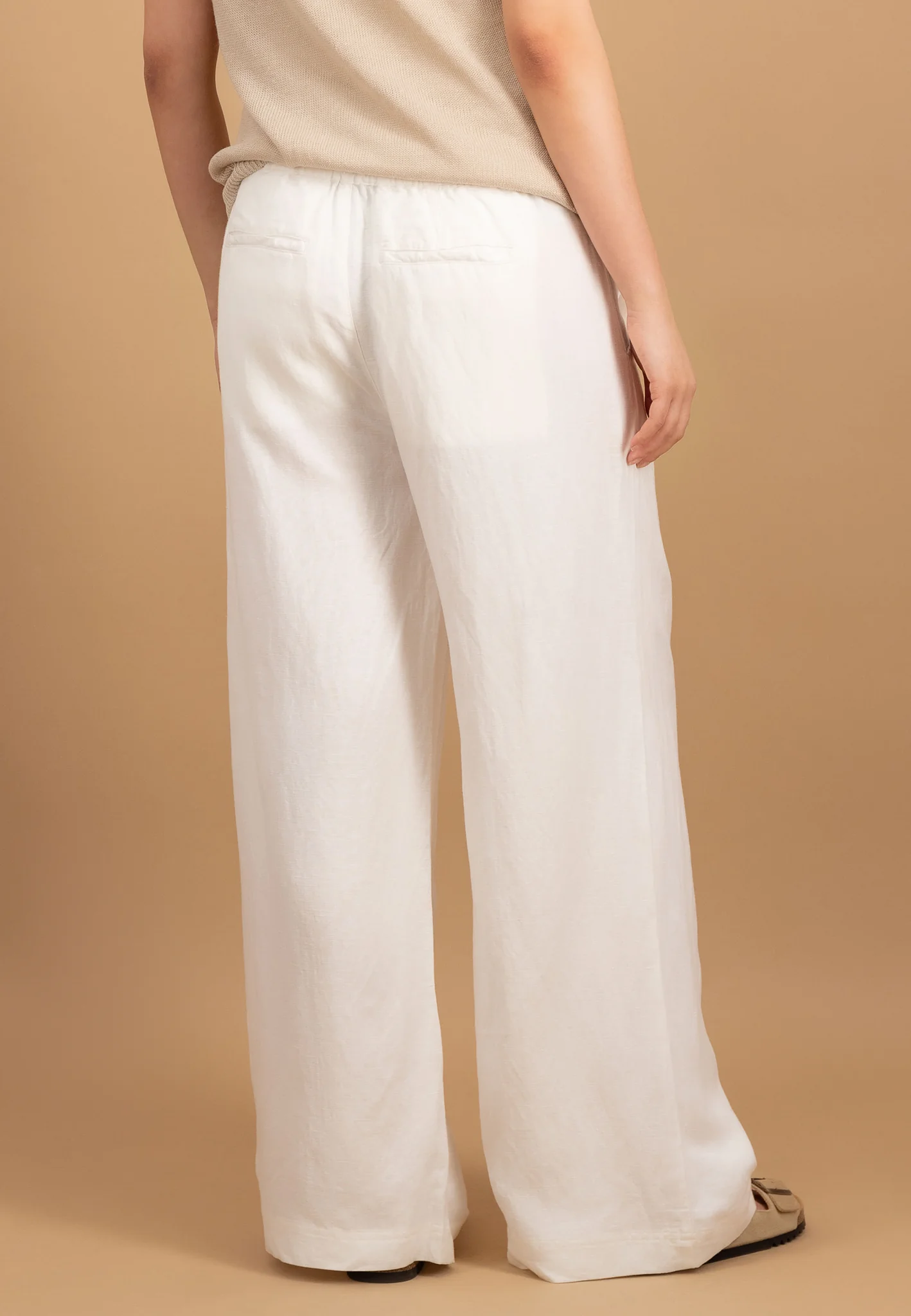 Hose aus Leinen-Viskose-Mix - Wide-Leg - Image 12