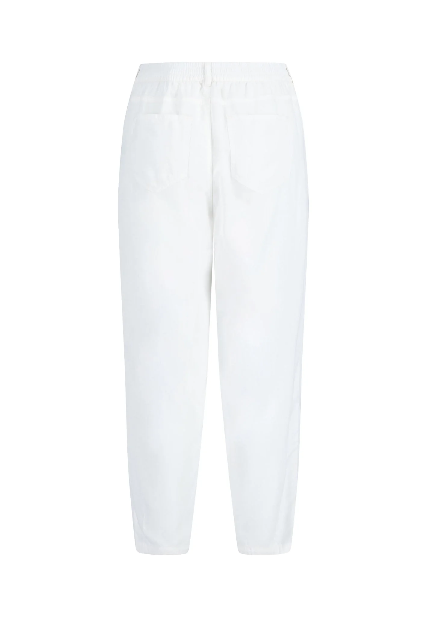 Hose aus Lyocell mit lockerer Passform und softem Griff - Straight-Leg - Image 5