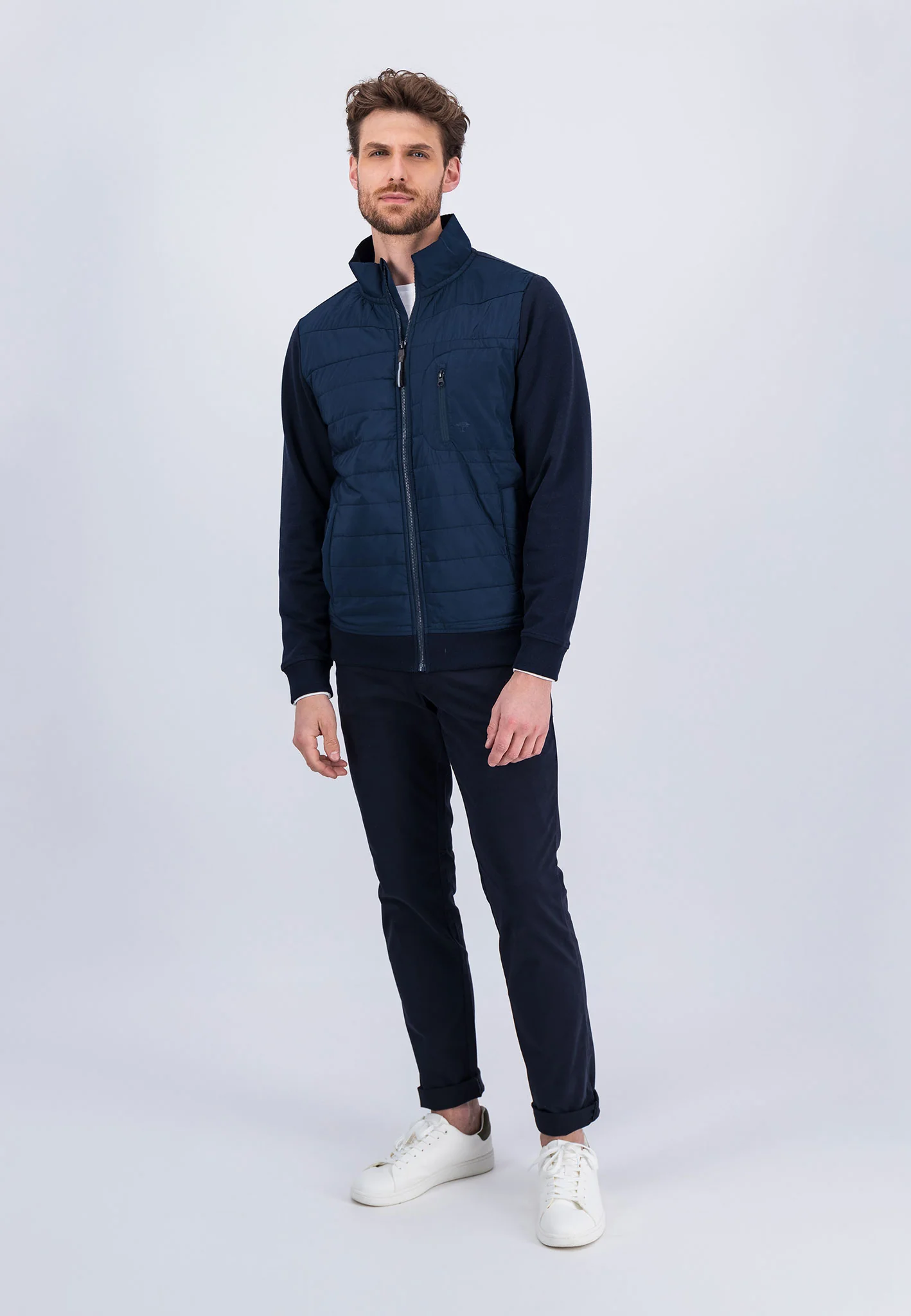 Hybrid-Cardigan mit Stehkragen - Image 5