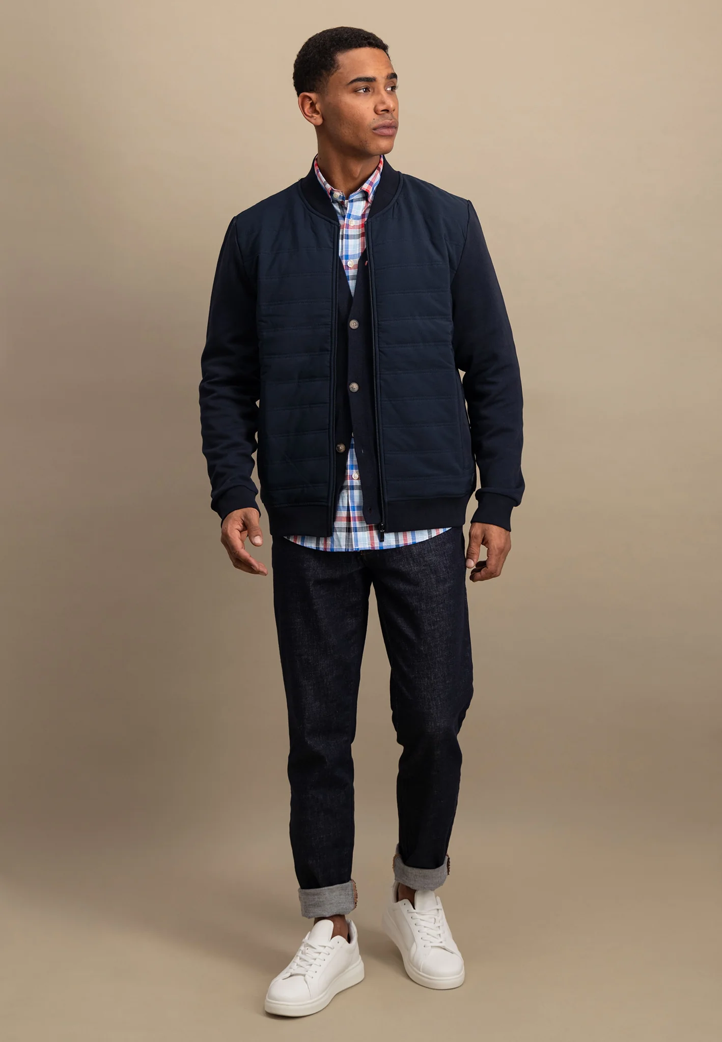 Hybridjacke mit Stehkragen - Image 3