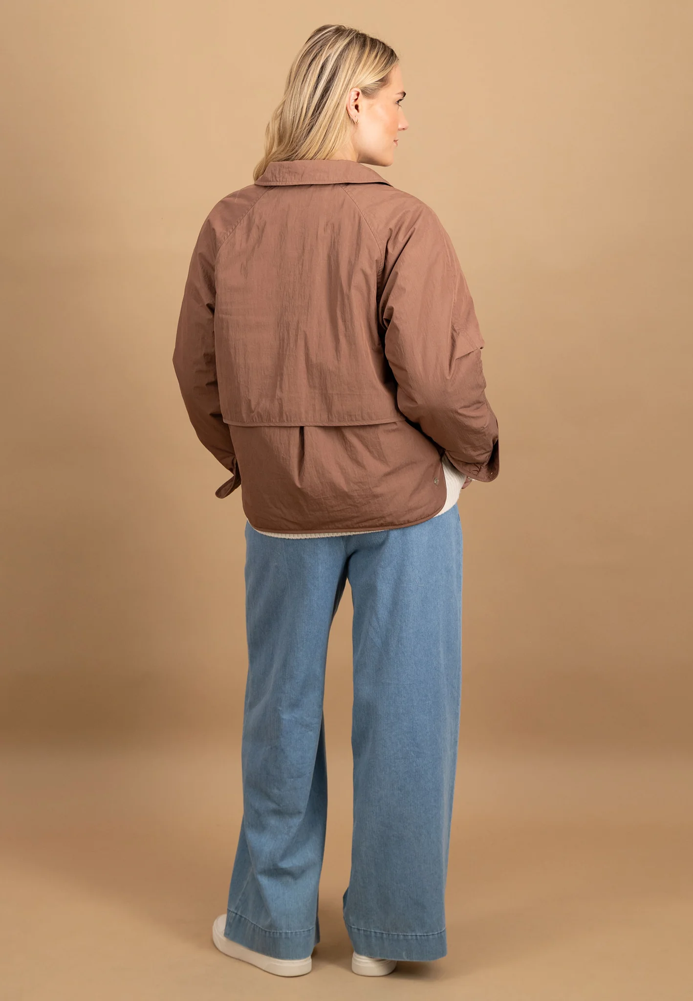 Jacke aus Baumwollmix mit doppelter Knopfleiste und Oversized-Form - Image 10