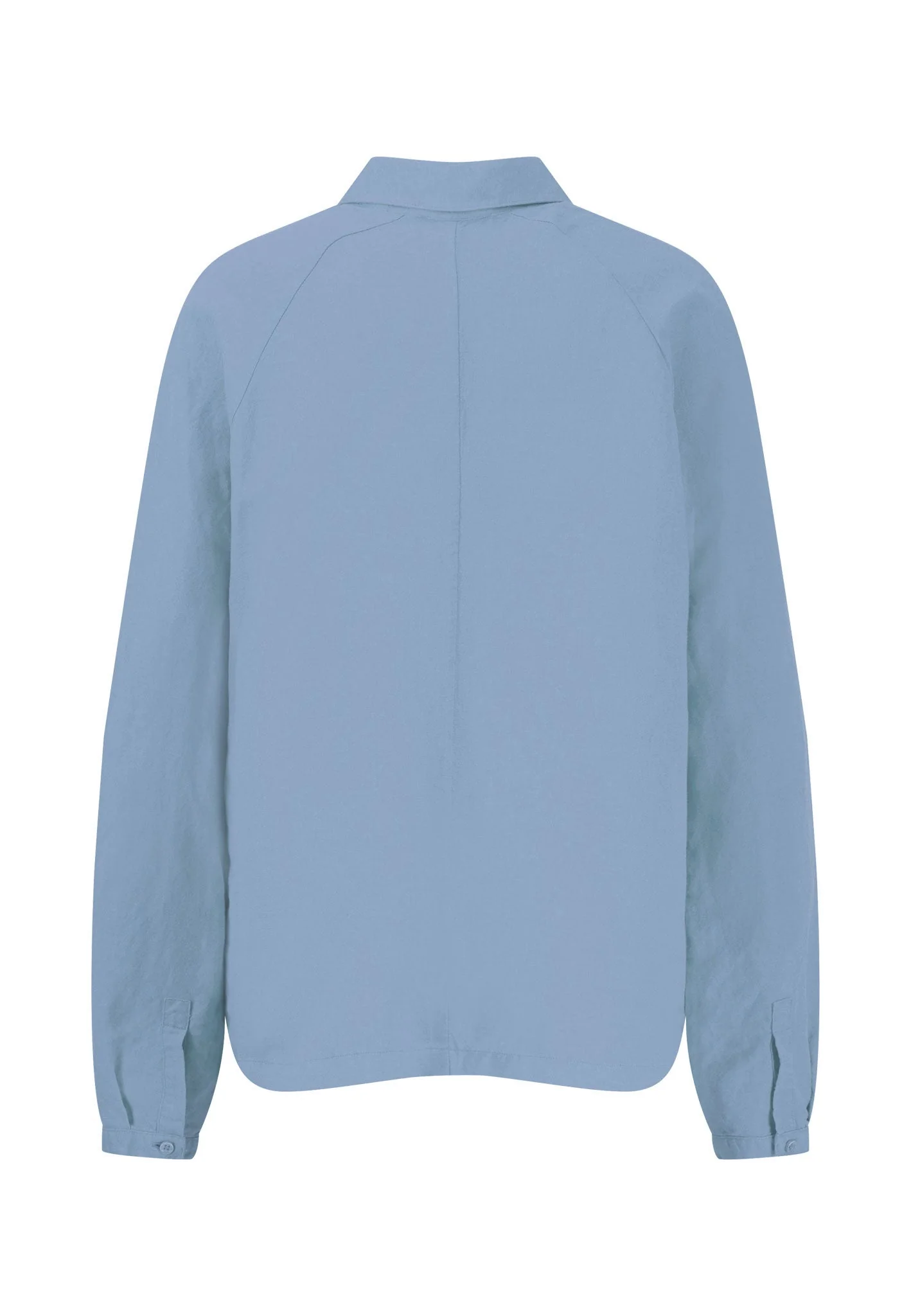 Jacke aus Leinen-Viskose-Mix mit aufgesetzten Taschen - Image 4
