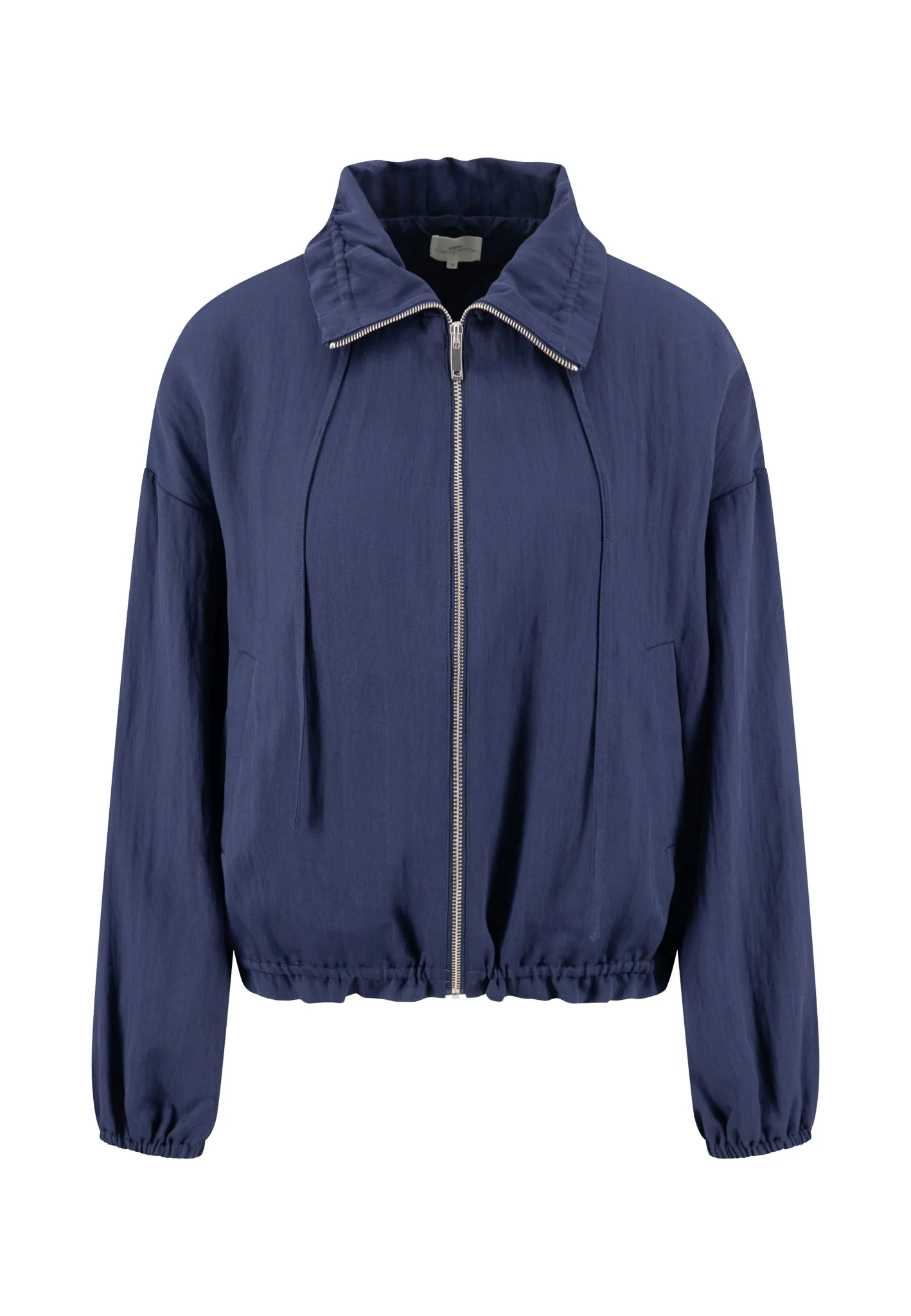 Jacke aus Lyocell-Viskose-Mix mit Reißverschluss - Image 4