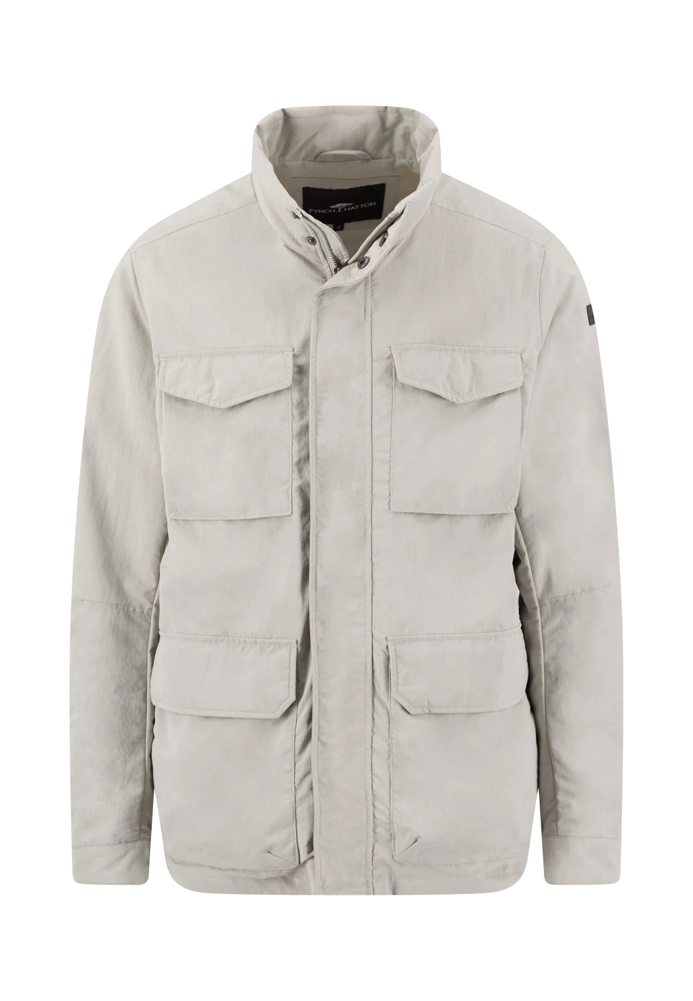 Jacke aus Polyamid im Feldjacken-Stil mit Stehkragen - Image 5