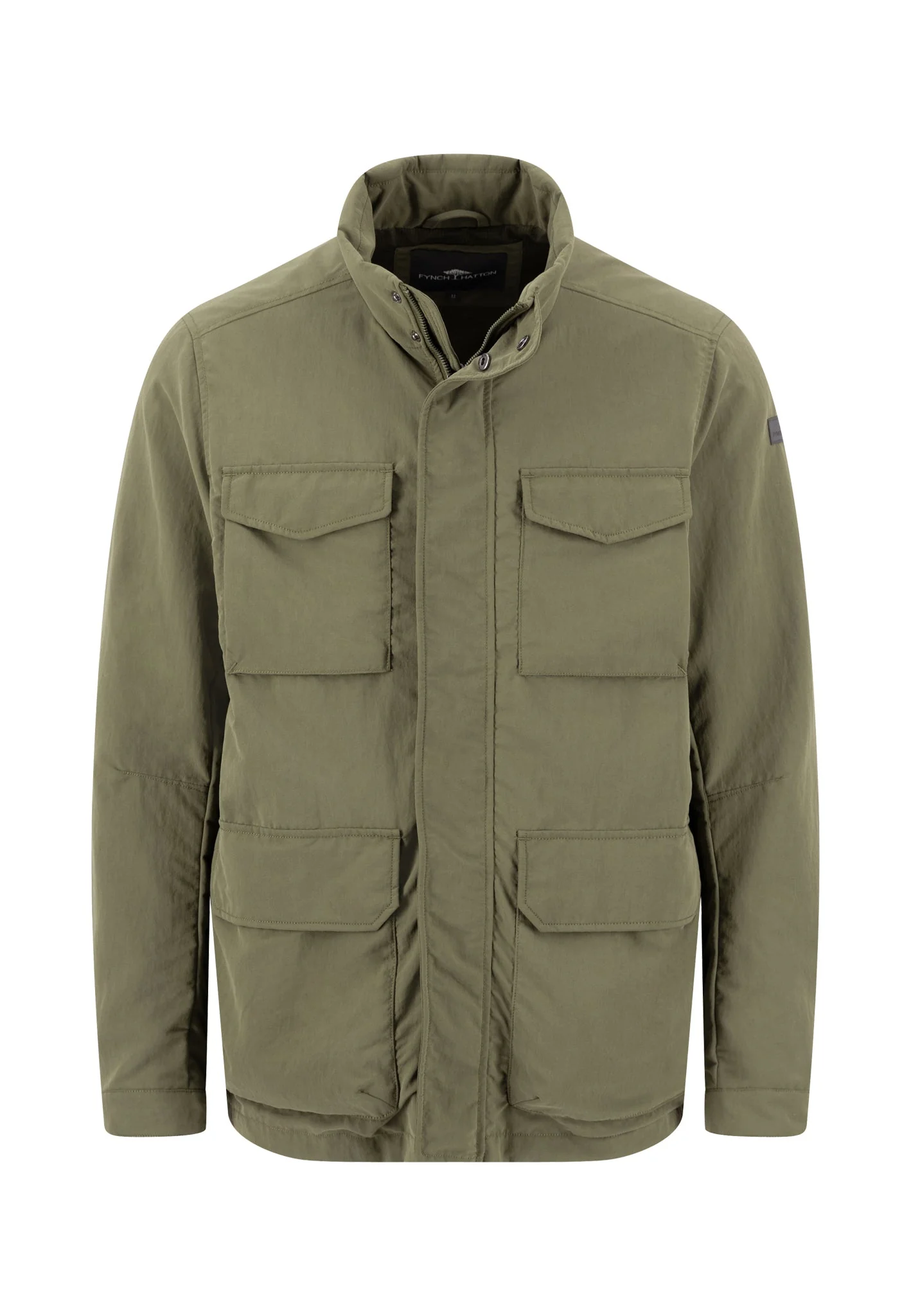 Jacke aus Polyamid im Feldjacken-Stil mit Stehkragen - Image 9