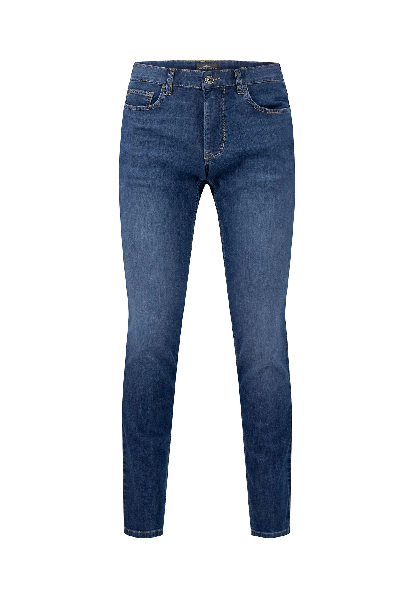 Jeans aus Baumwoll-Stretch mit Waschung – Straight Leg - Image 3