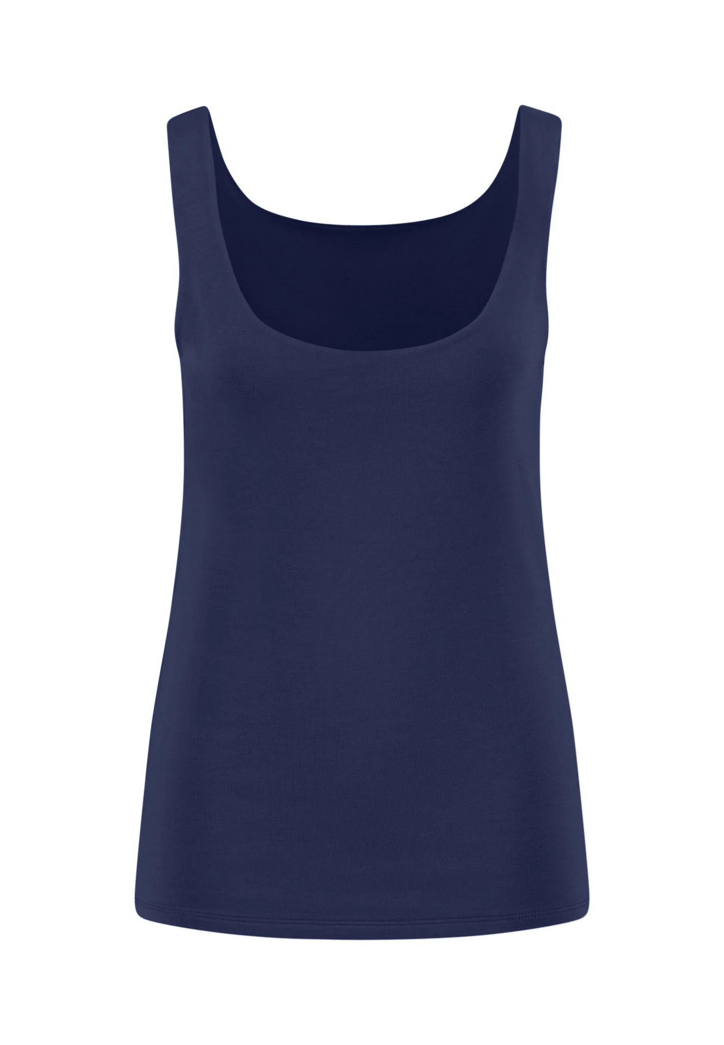 Top aus Viskose-Stretch mit tiefem Rundhalsausschnitt - Image 7