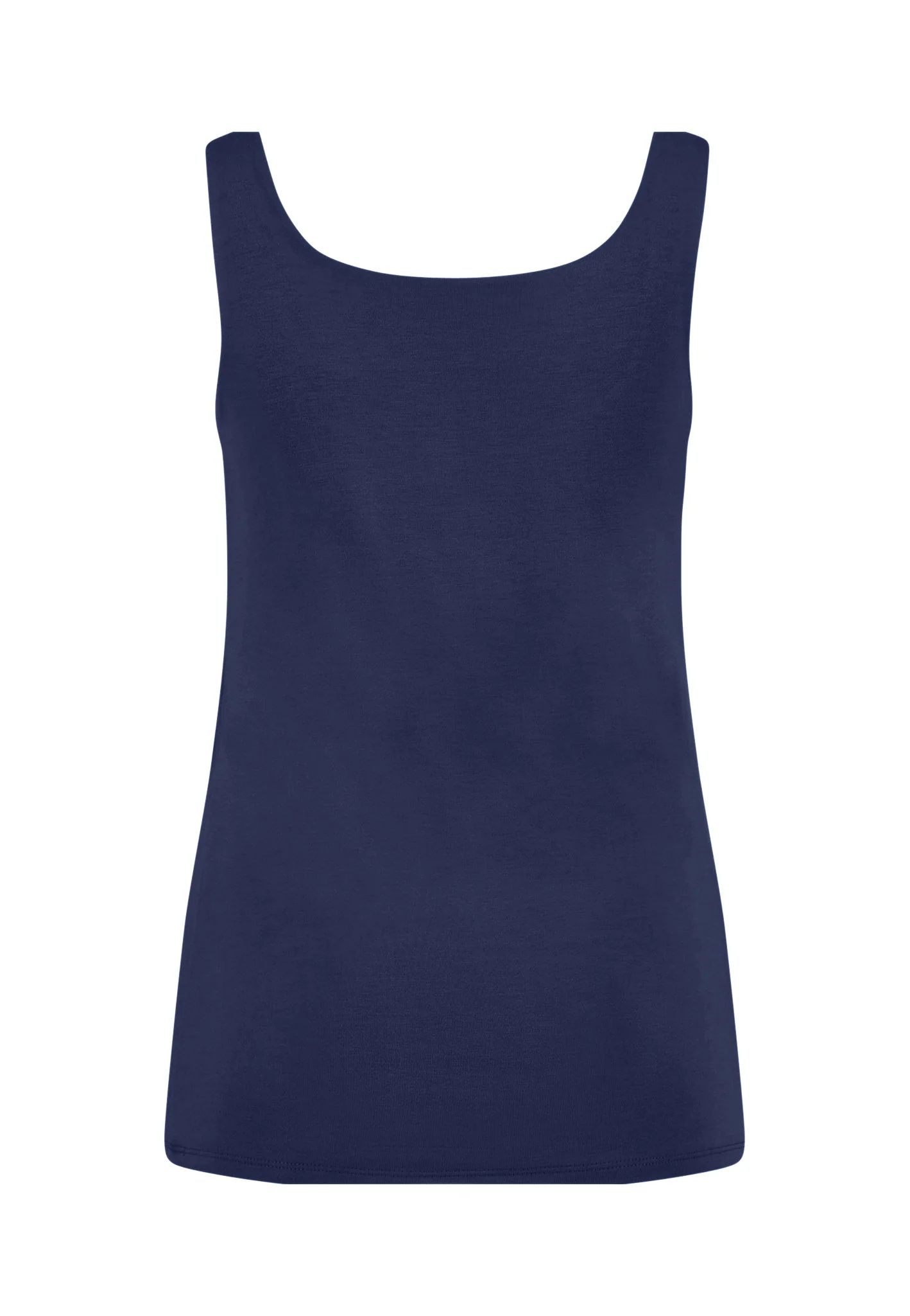 Top aus Viskose-Stretch mit tiefem Rundhalsausschnitt - Image 8