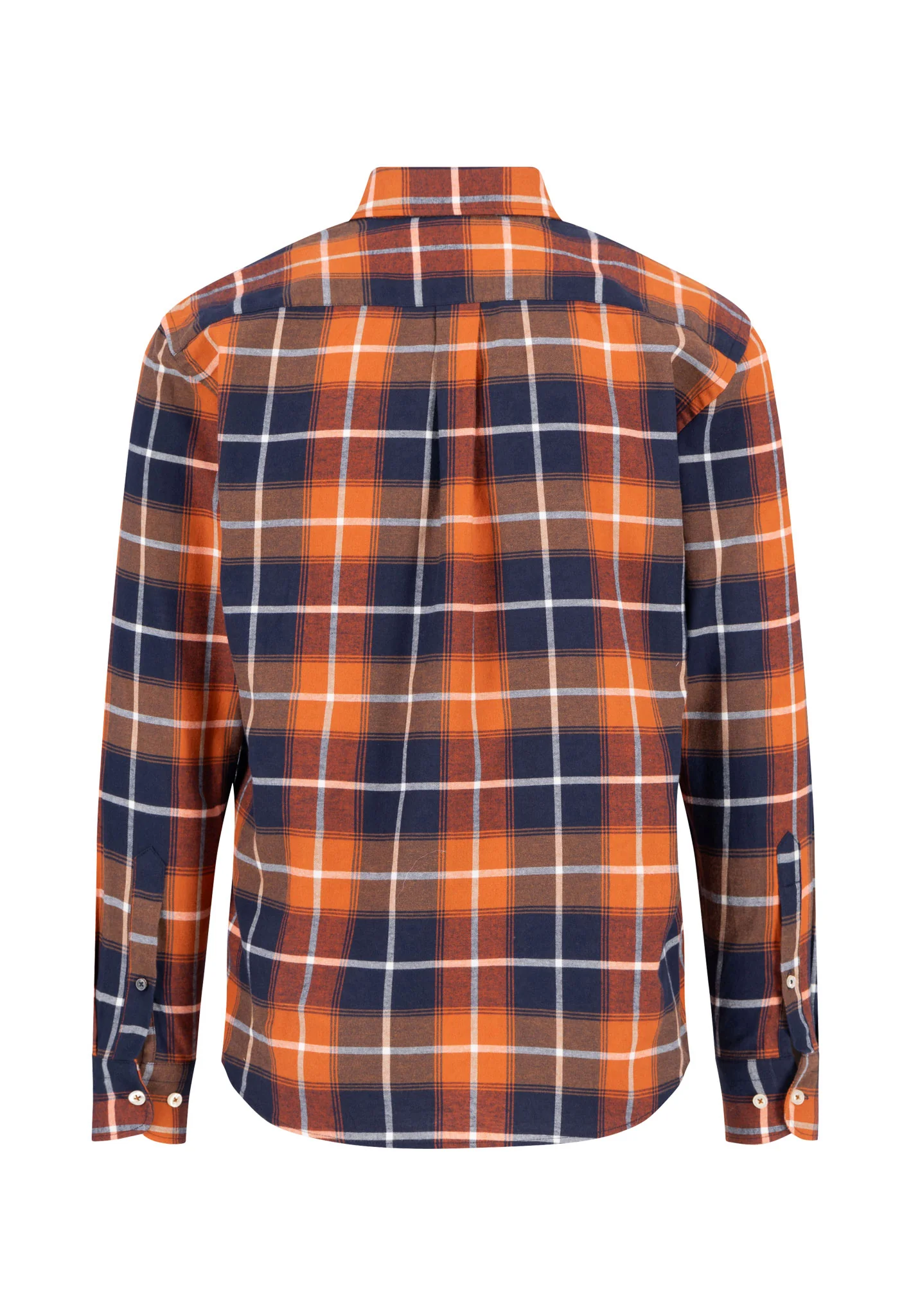 Kariertes Hemd aus Baumwolle mit Button-Down-Kragen - Image 6
