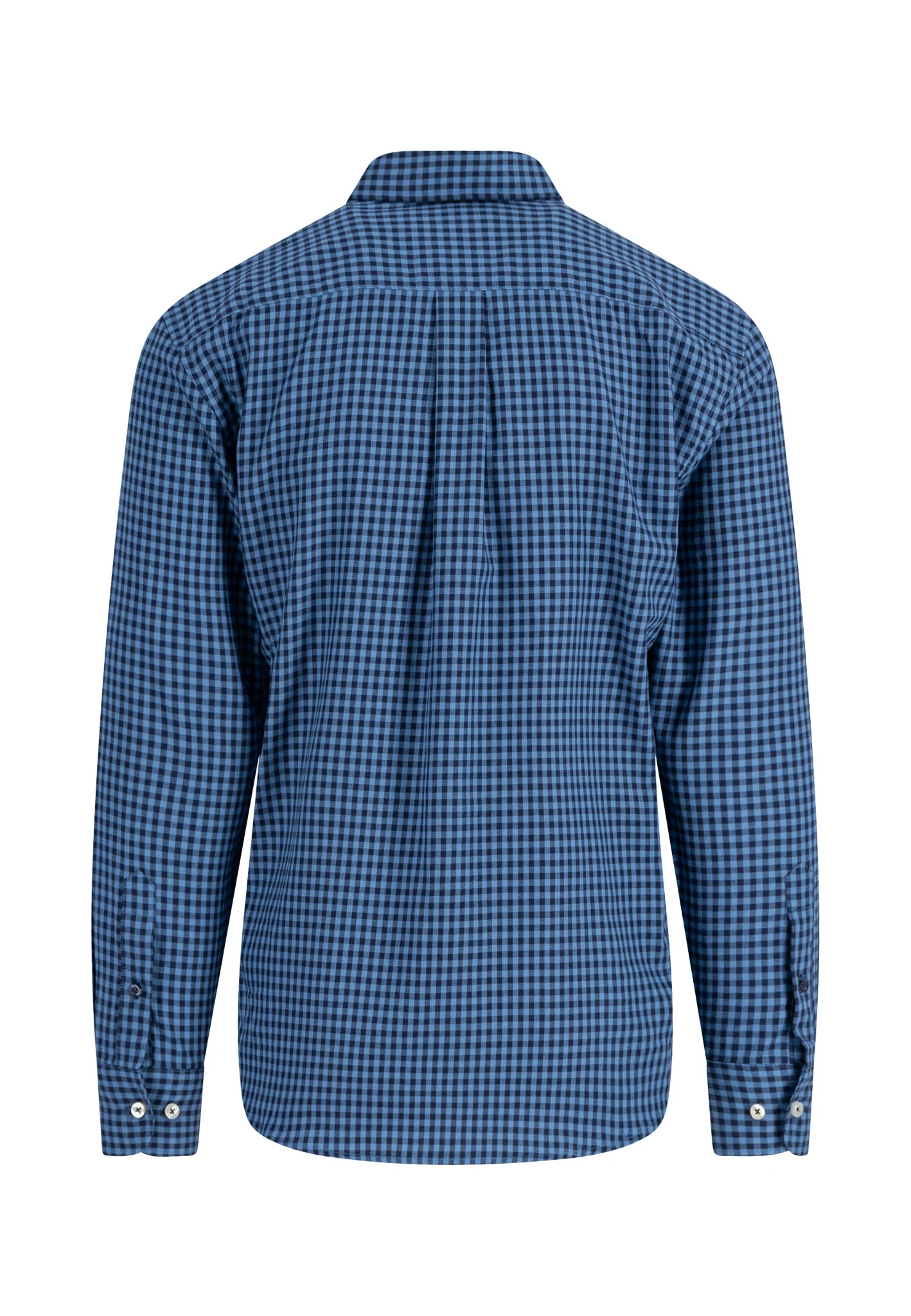 Kariertes Hemd mit Button-Down-Kragen - Image 2