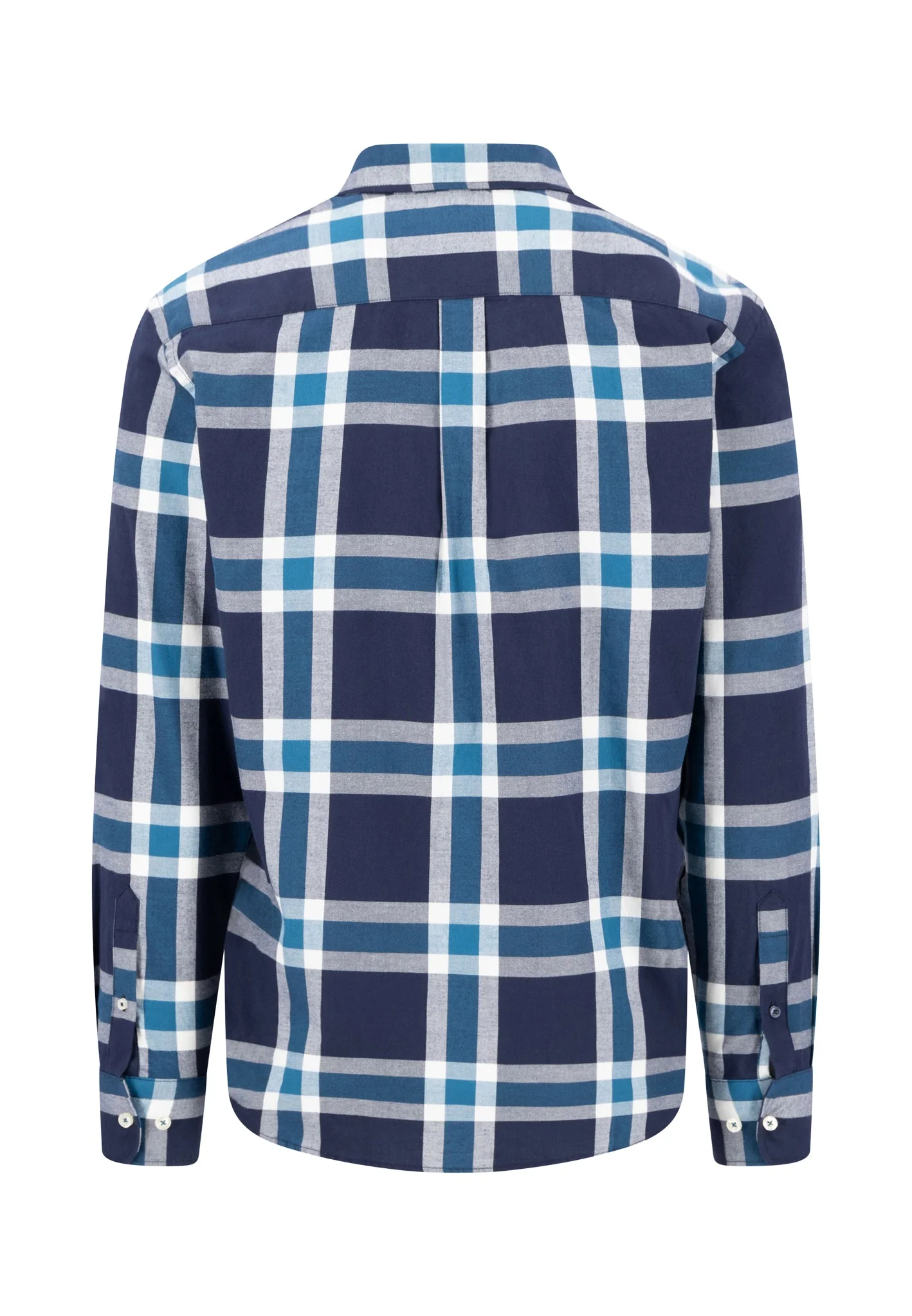 Kariertes Hemd mit Button-Down-Kragen - Image 2