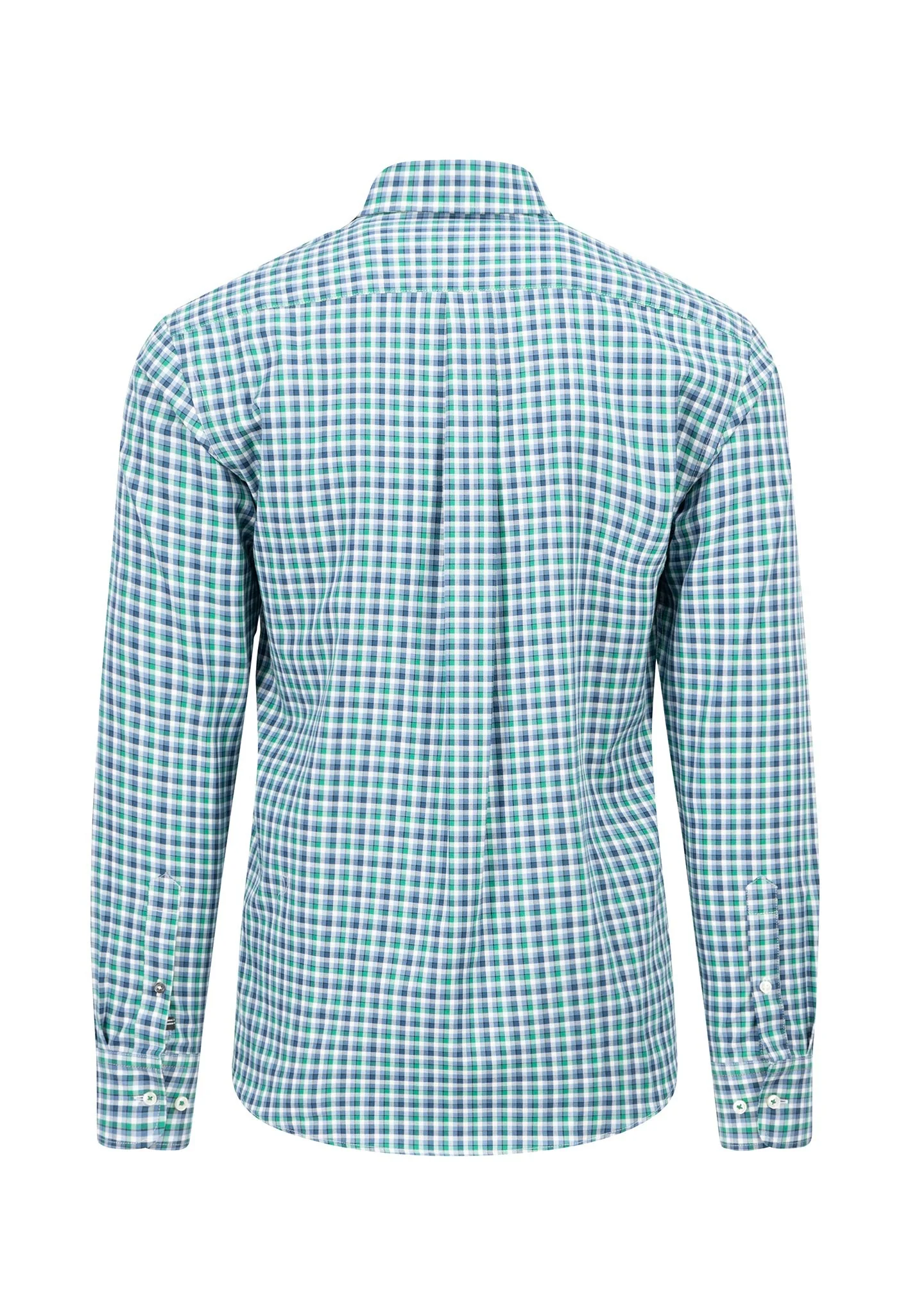 Kariertes Hemd mit Button-Down-Kragen - Image 2