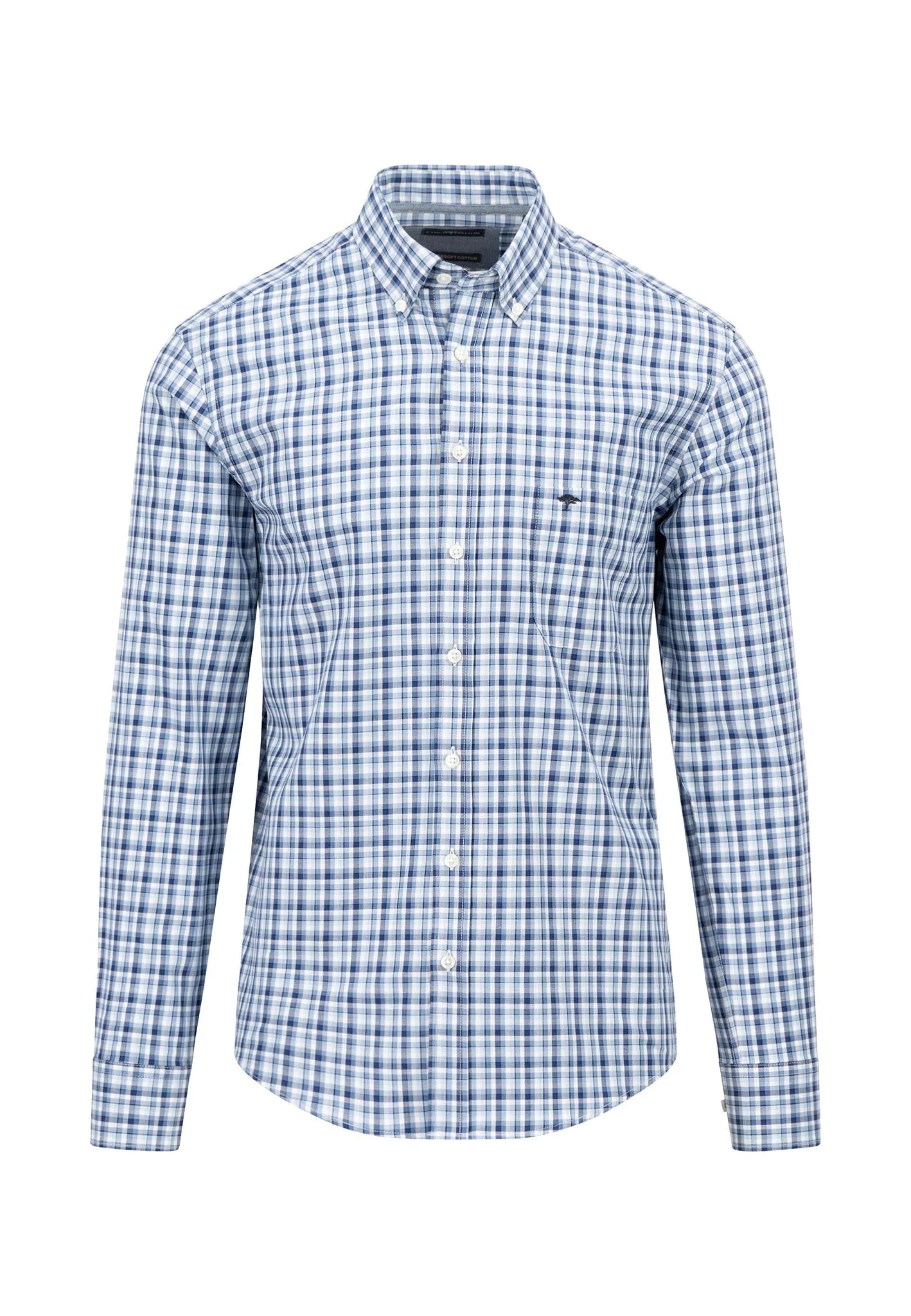 Kariertes Hemd mit Button-Down-Kragen - Image 5